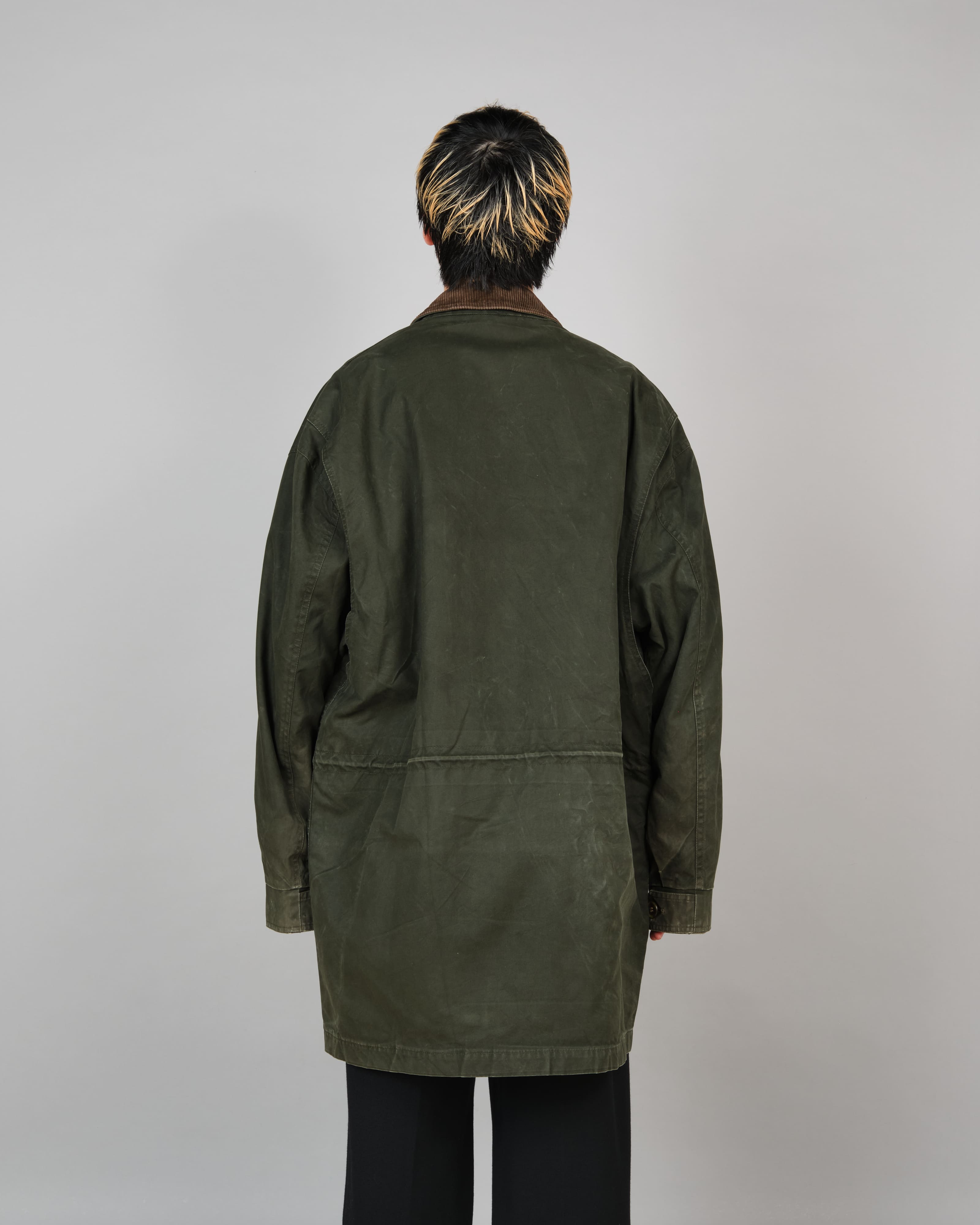 【~90's】Vintage Barbour Ventile Jacket "ENDURANCE" 3 Crest Size.44