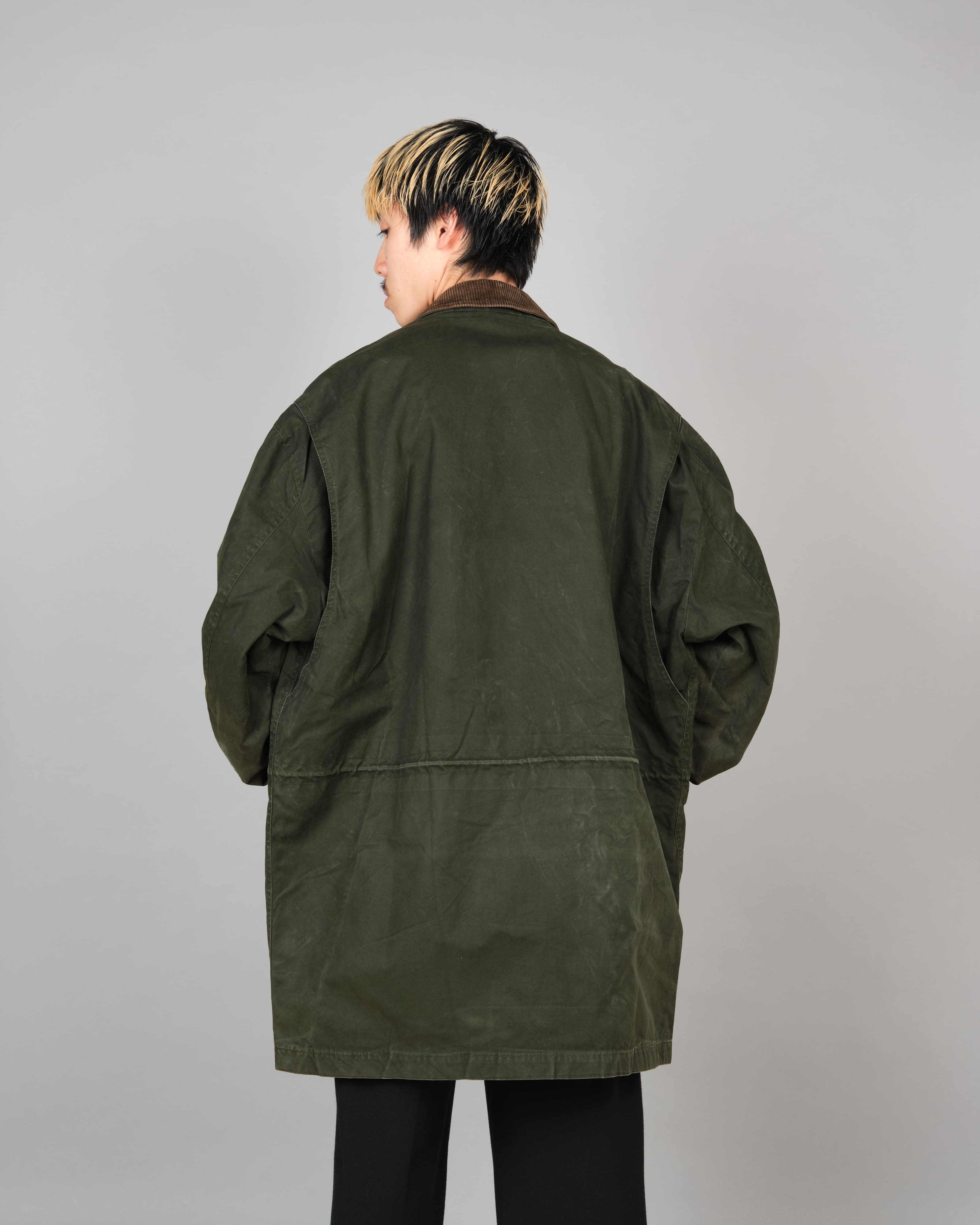 【~90's】Vintage Barbour Ventile Jacket "ENDURANCE" 3 Crest Size.44