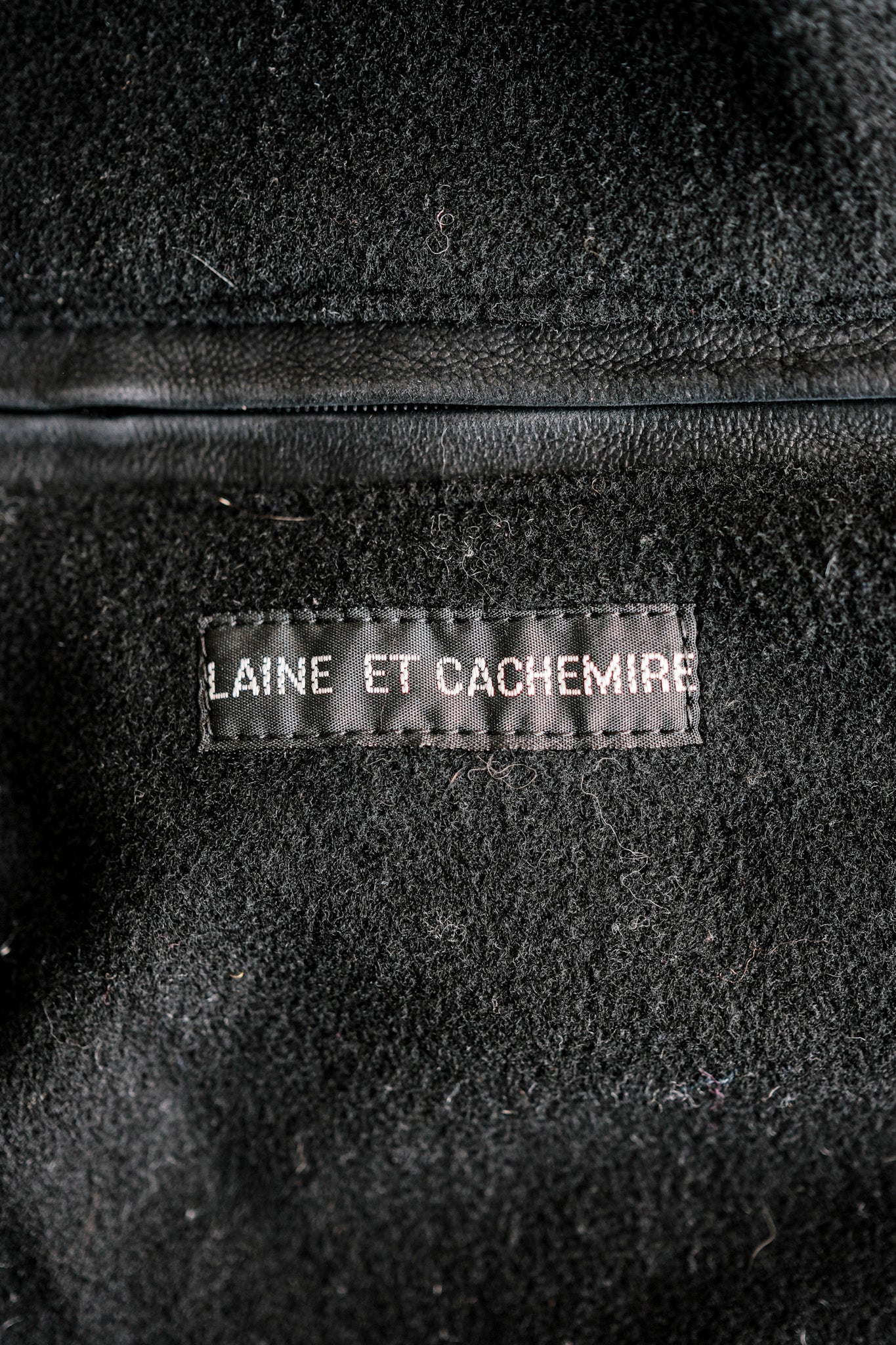 ［~80's］Old SERAPHIN Deerskin Leather Blouson With Chin Strap Size.50