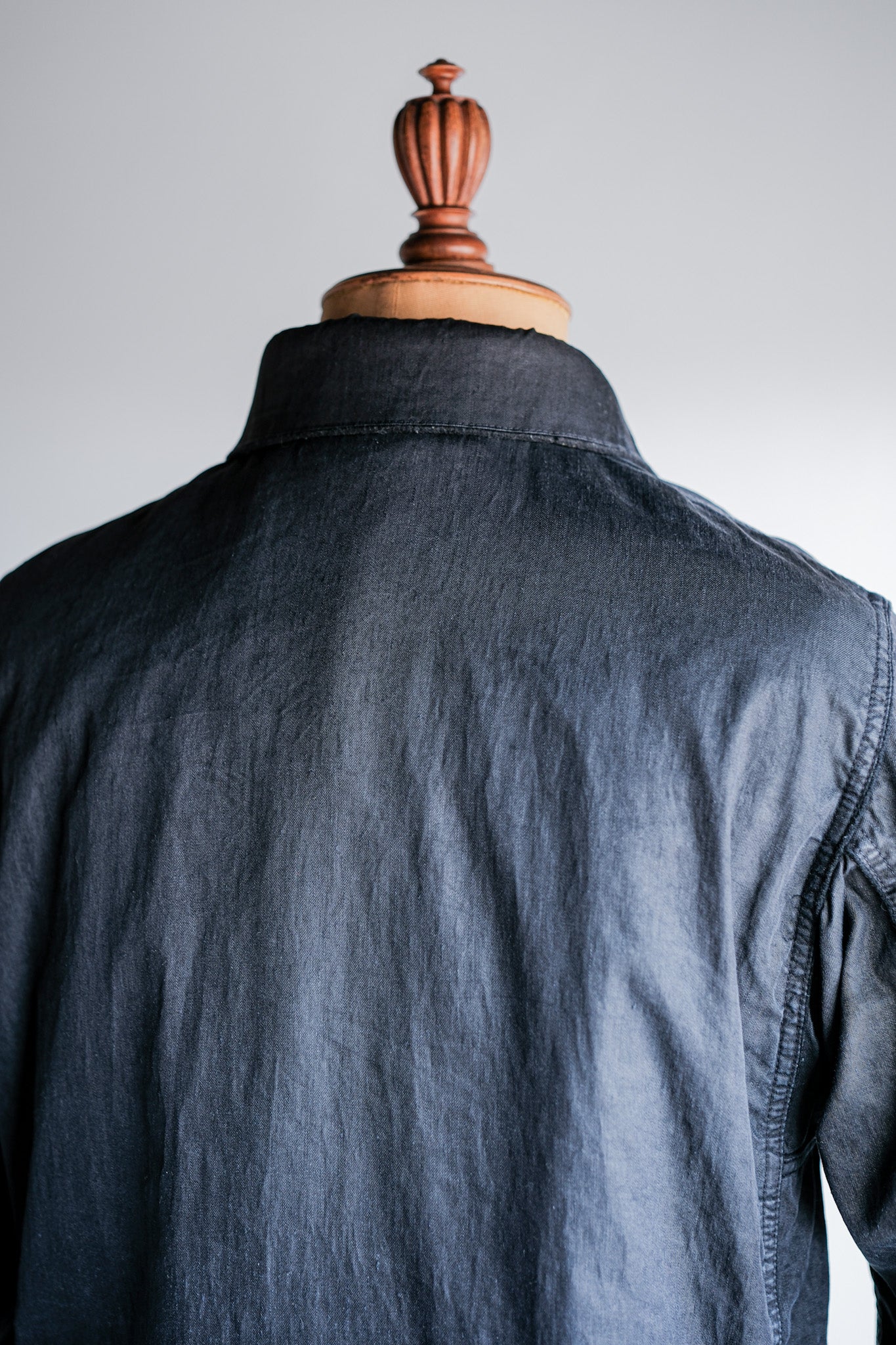 [06AW] Old Stone Island Garment ย้อม Lino Flax Dutch Rope Jacket Size.m