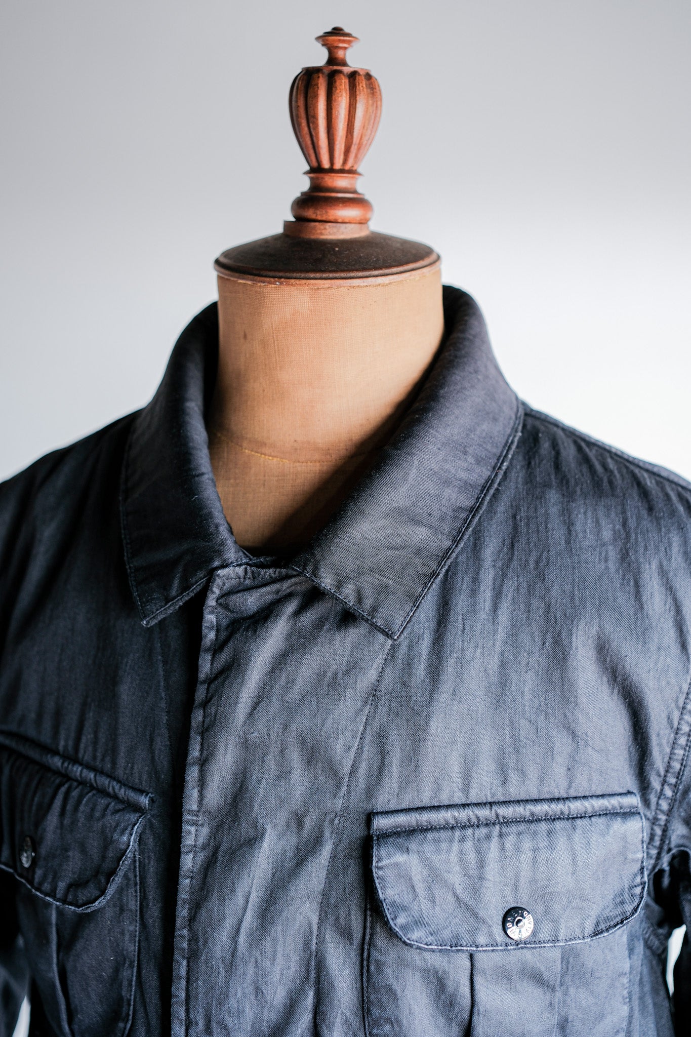 ［06AW］Old STONE ISLAND Garment Dyed Lino Flax Dutch Rope Jacket Size.M