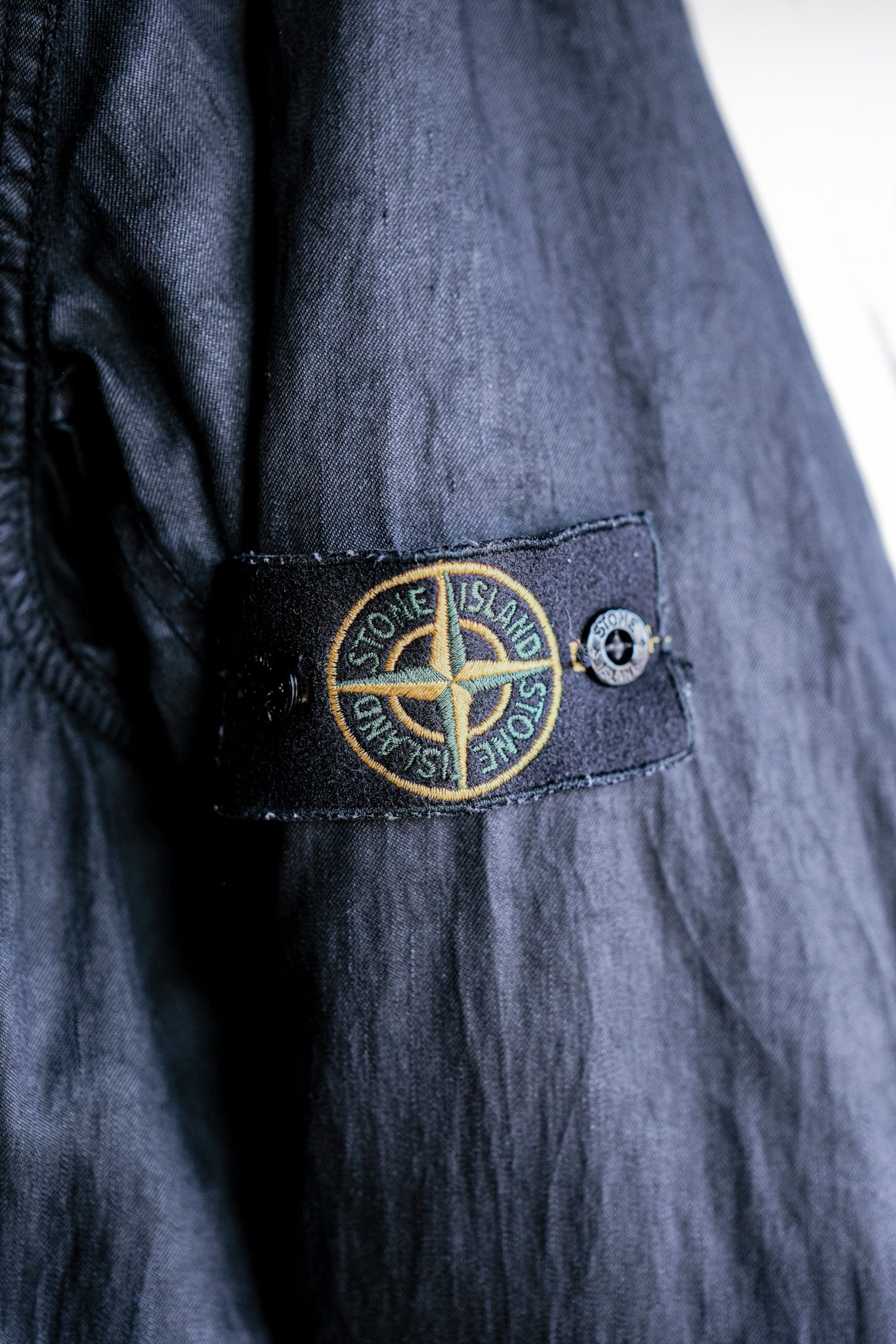 ［06AW］Old STONE ISLAND Garment Dyed Lino Flax Dutch Rope Jacket Size.M
