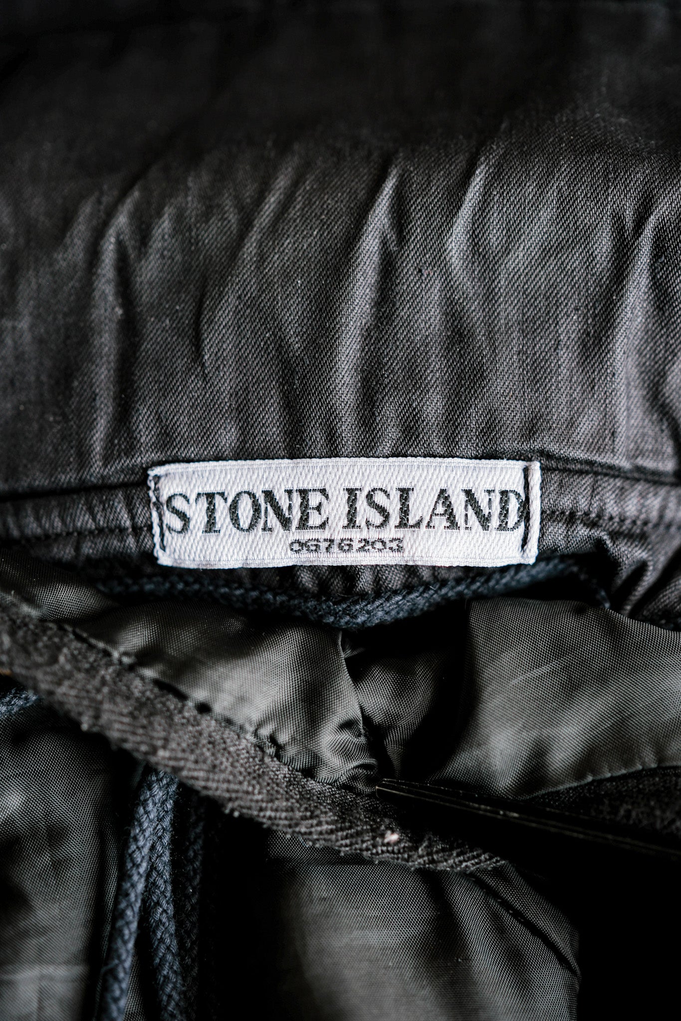 [06AW] Old Stone Island Garment Dyed Lino Flax Dutch Corde Veste Taille.M