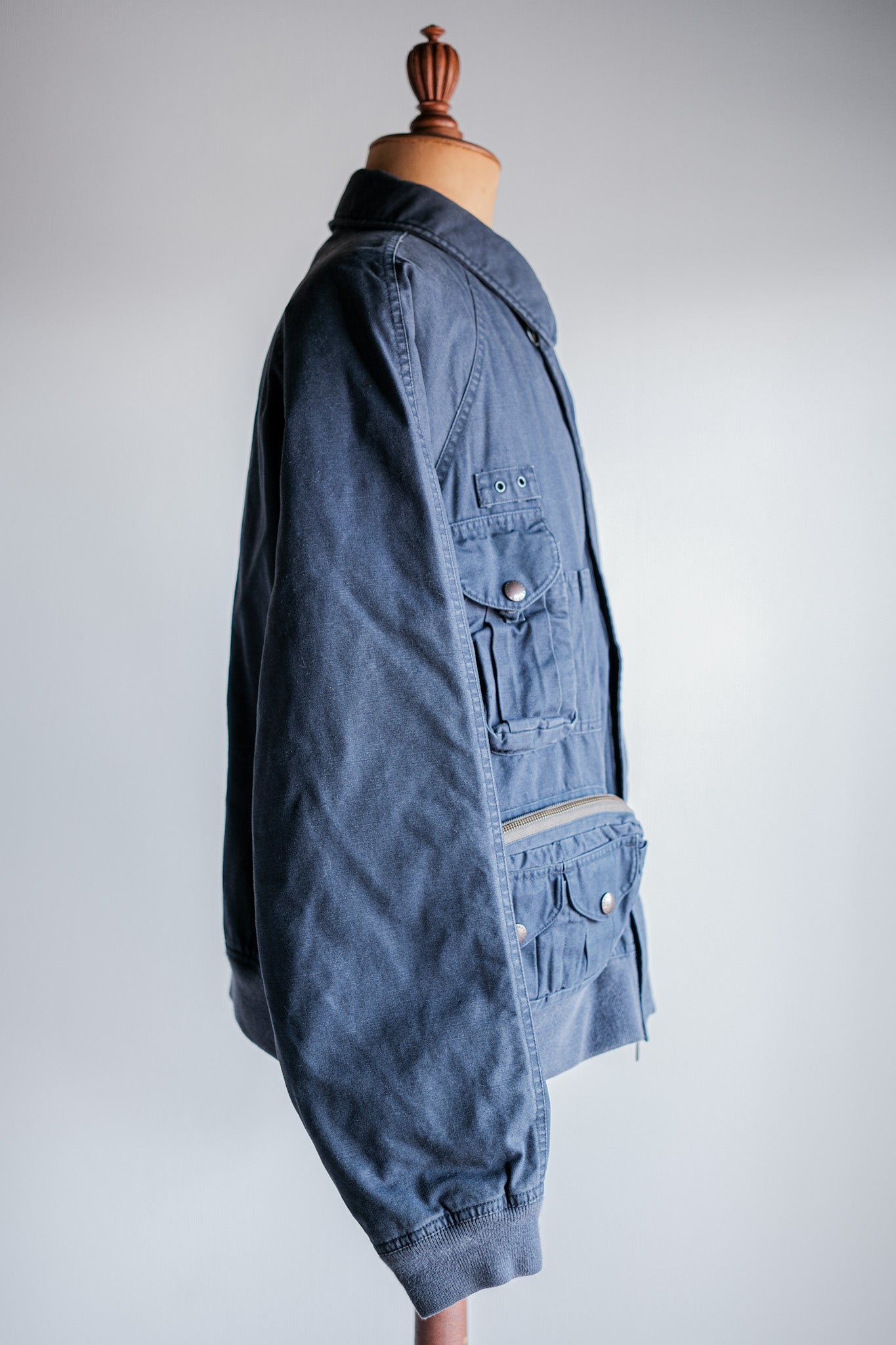 [~ 00 's] Old Polo Ralph Lauren Multi Pocket Cotton Blouson with Chan Strap Size.xl