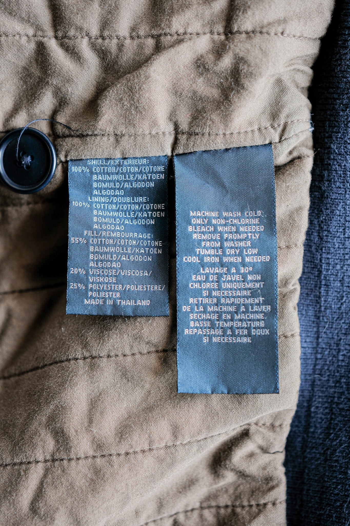 [~ 00 's] Old Polo Ralph Lauren Multi Pocket Cotton Blouson with Chan Strap Size.xl