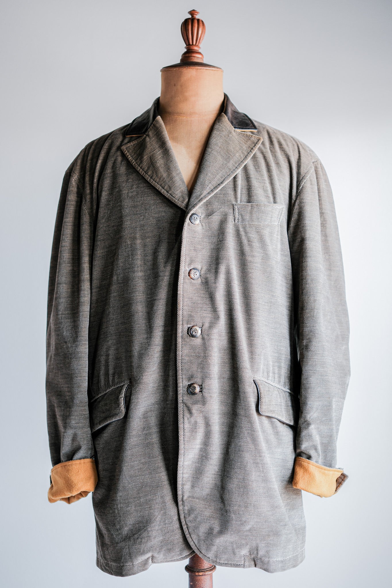 ［~00's］Old ARNYS PARIS Fish Mouth Lapel Jacket Size.52