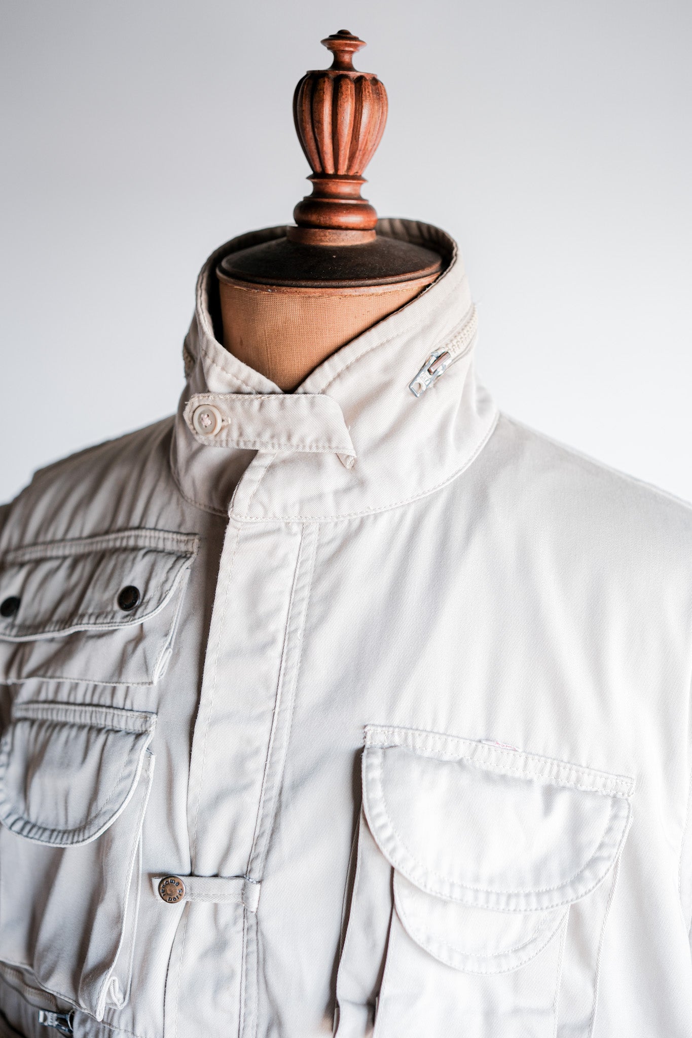 ［~90's］Old Renoma Paris Detachable Sleeve Multi Pocket Jacket