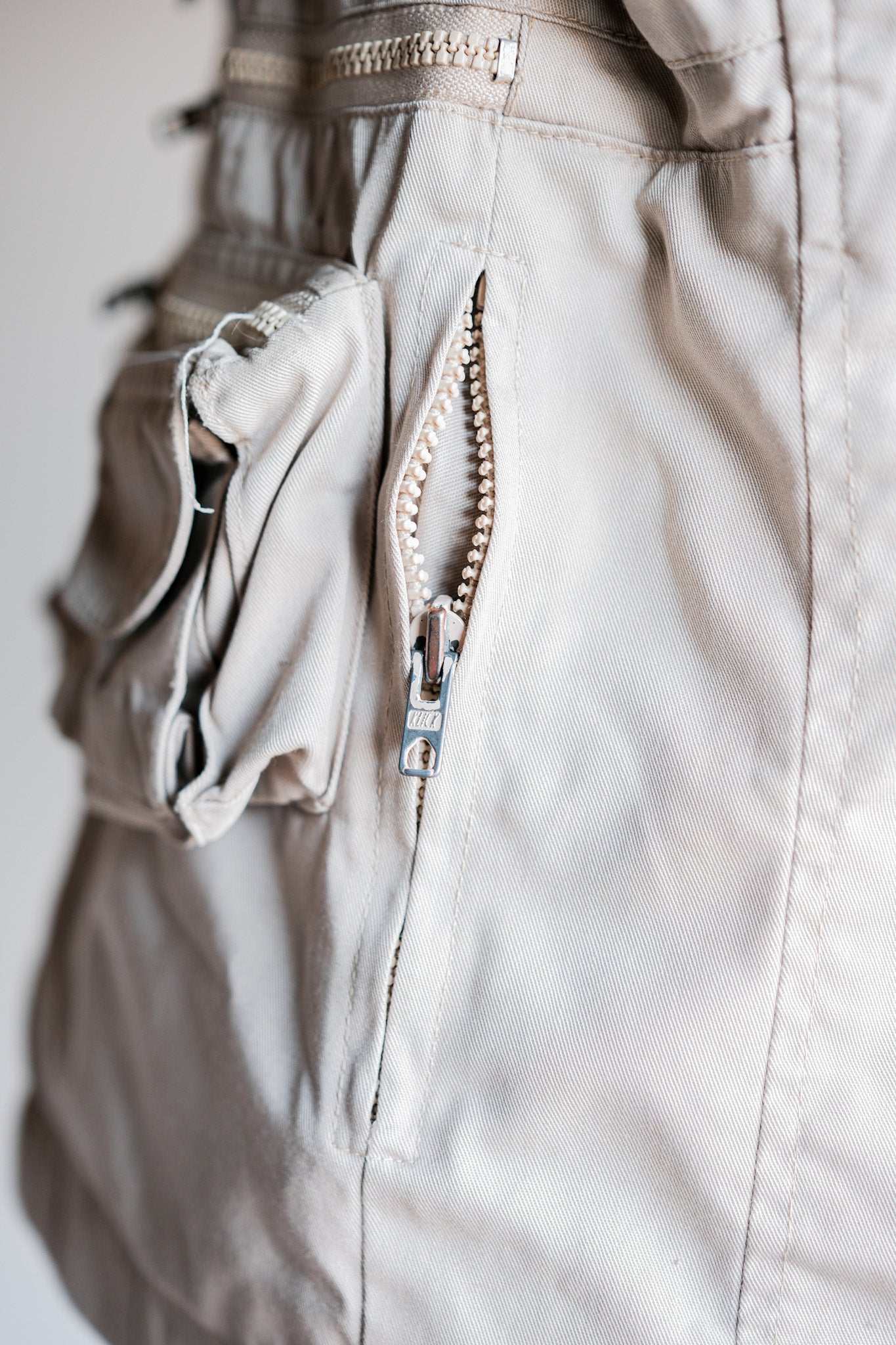 ［~90's］Old Renoma Paris Detachable Sleeve Multi Pocket Jacket