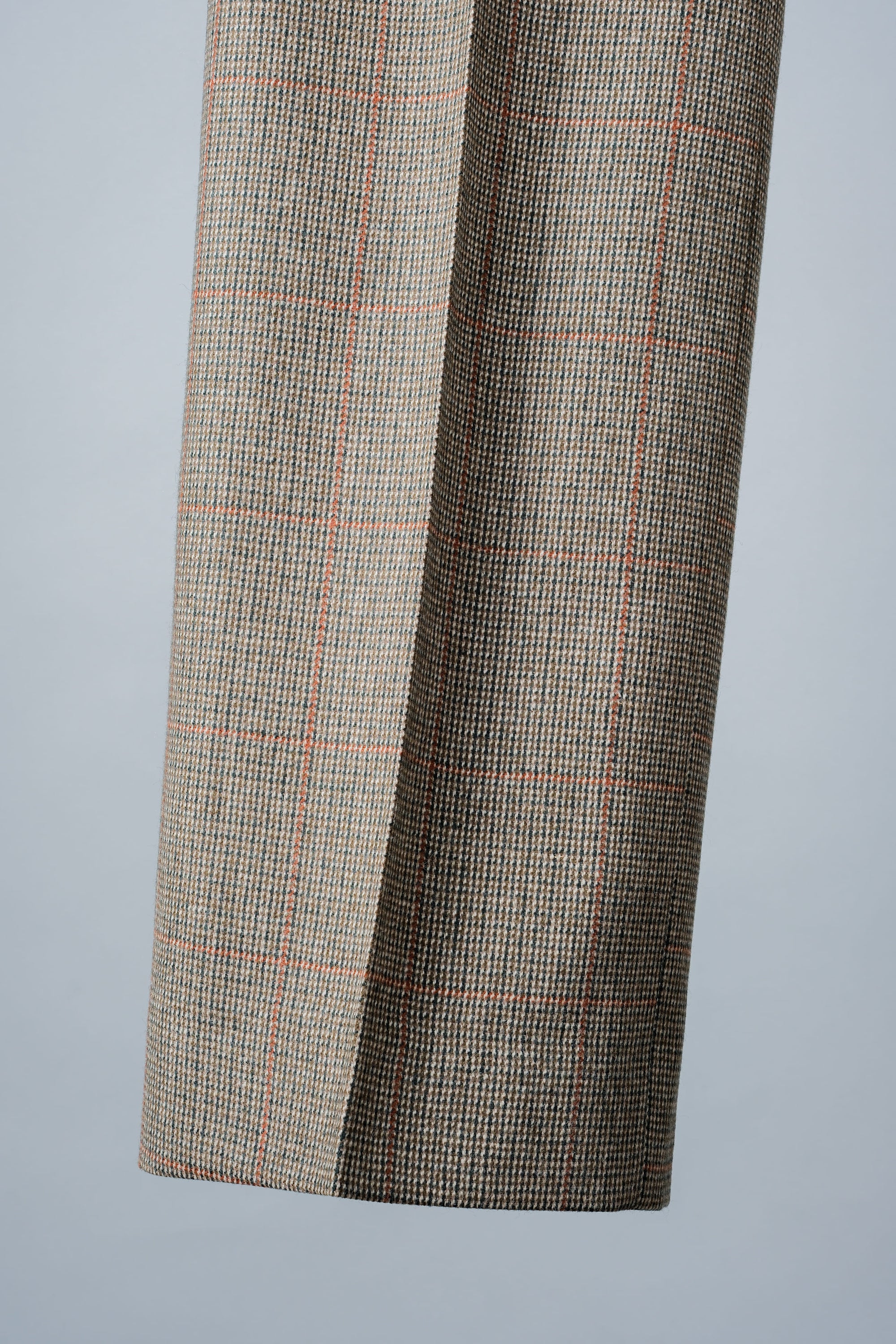 ［~70's］British Vintage Wool Plaid Trousers