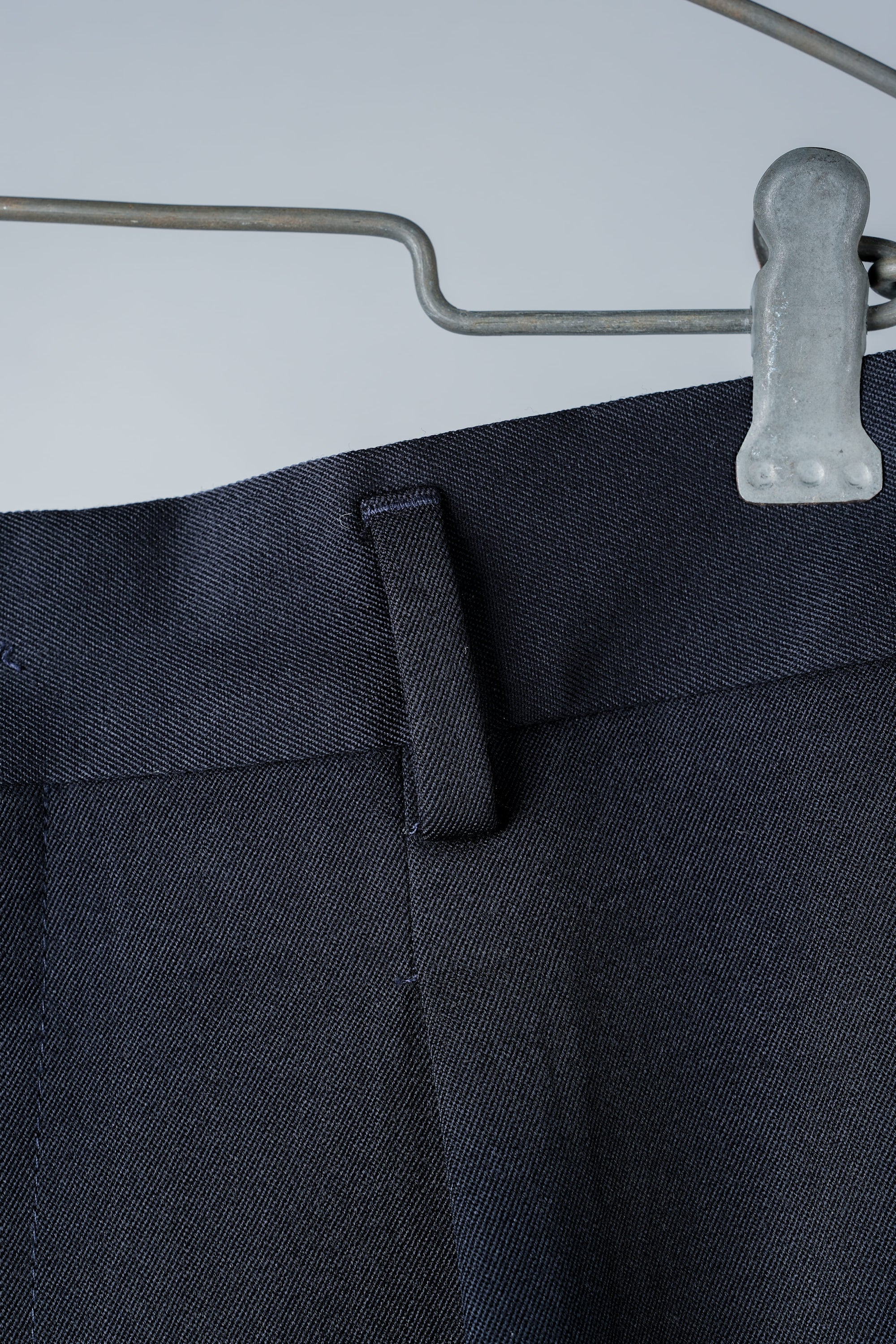 【~90's】Italian Vintage 1 Tuck Wool Gabardine Trousers Size.50