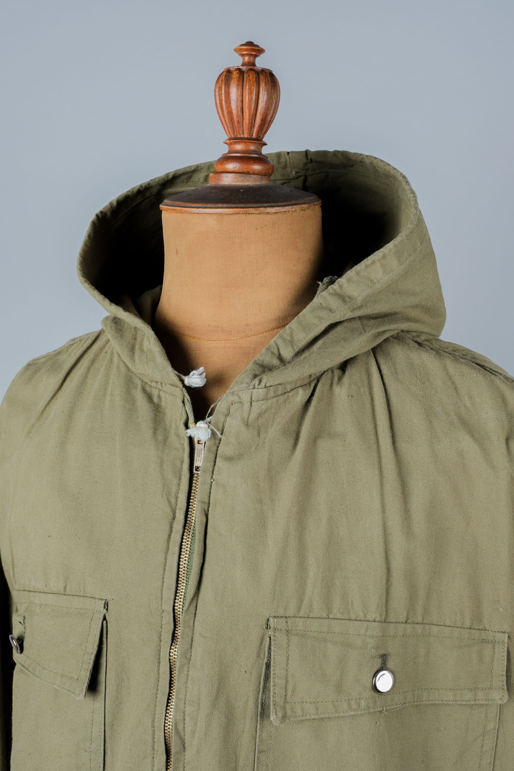 ［~70's］Europe Vintage Zip Up Hooded Jacket