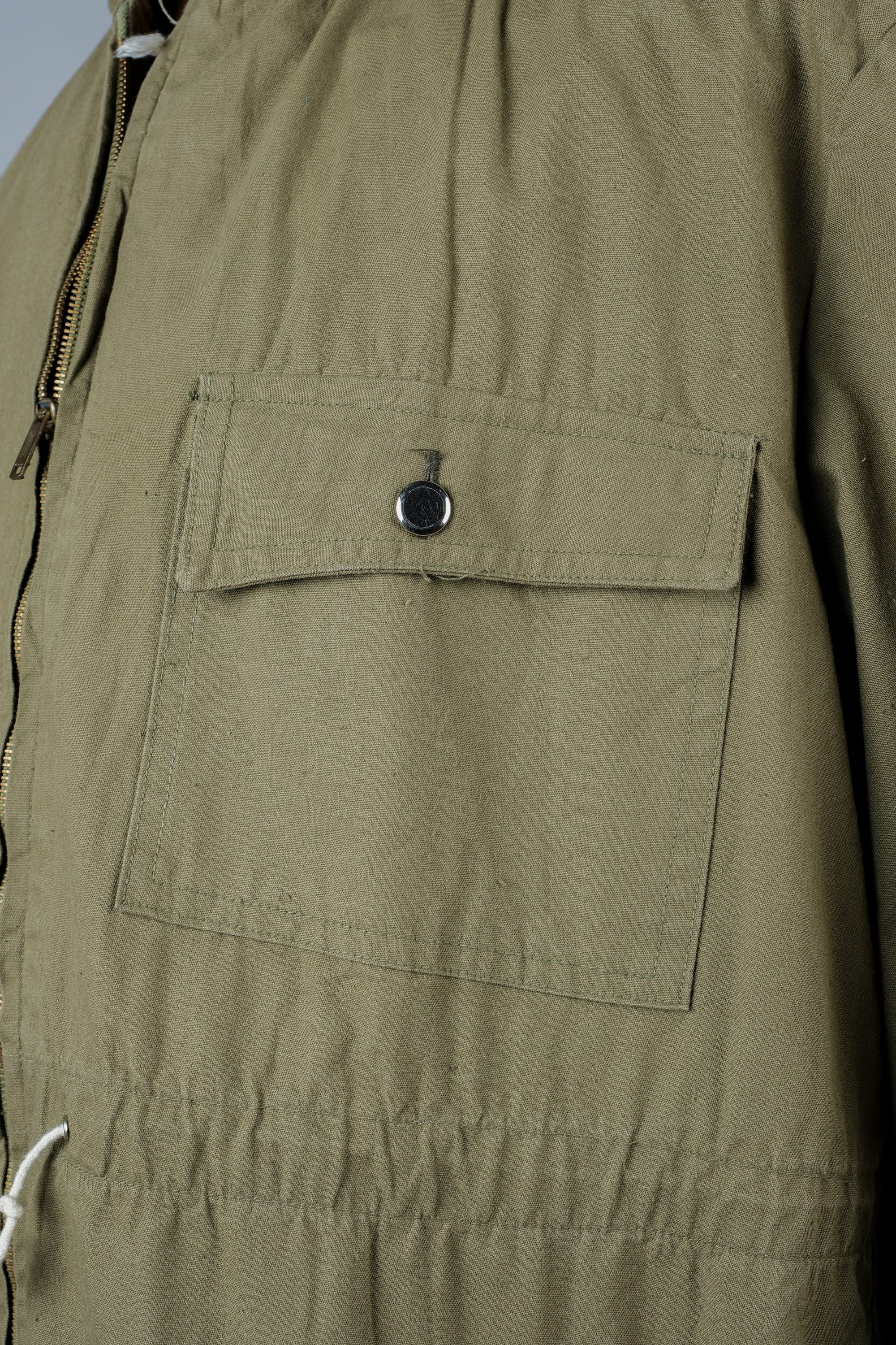 ［~70's］Europe Vintage Zip Up Hooded Jacket