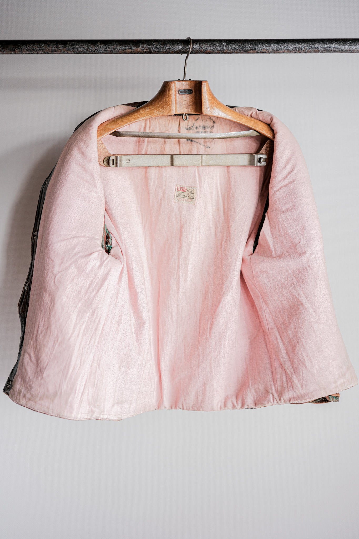 [〜50年代]復古李維斯的皮夾克“短角”
