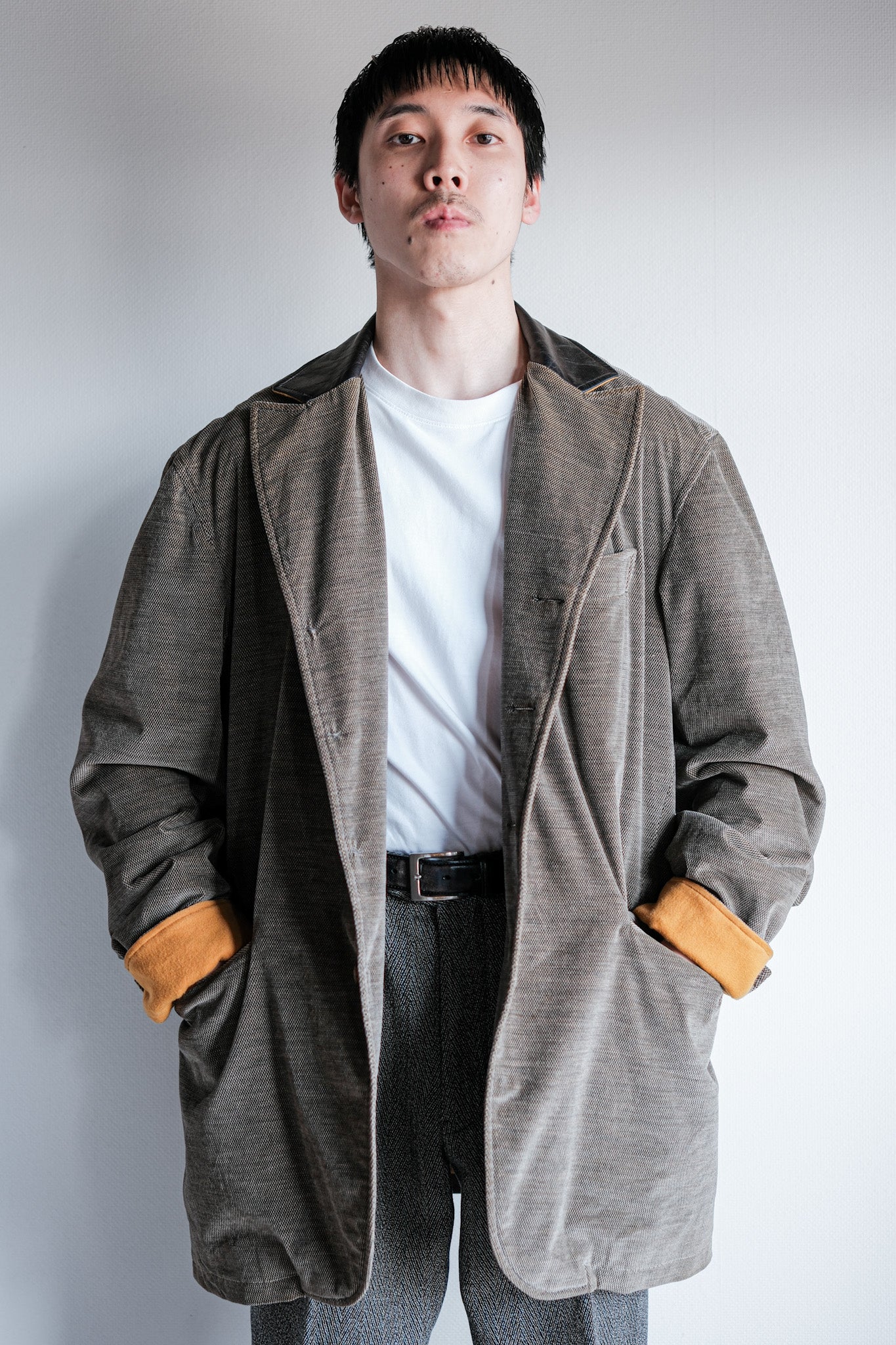 ［~00's］Old ARNYS PARIS Fish Mouth Lapel Jacket Size.52