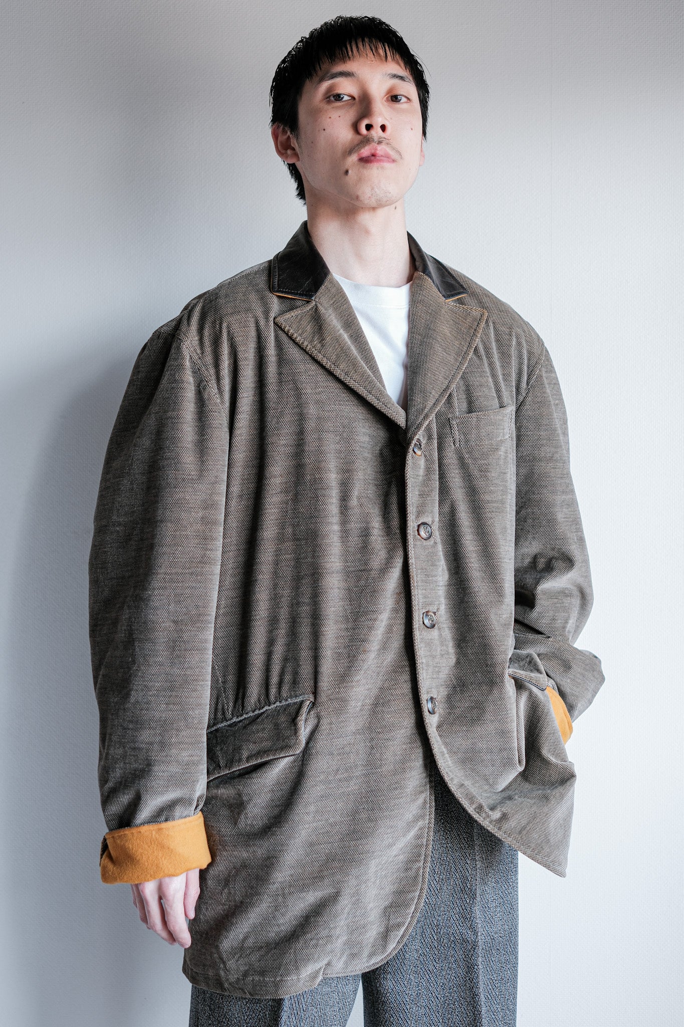 ［~00's］Old ARNYS PARIS Fish Mouth Lapel Jacket Size.52