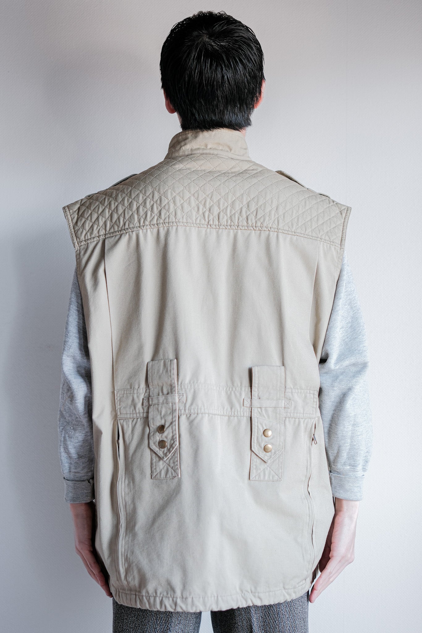 【~90's】Vintage Willis&Geiger Cotton Hunting Vest Size.L