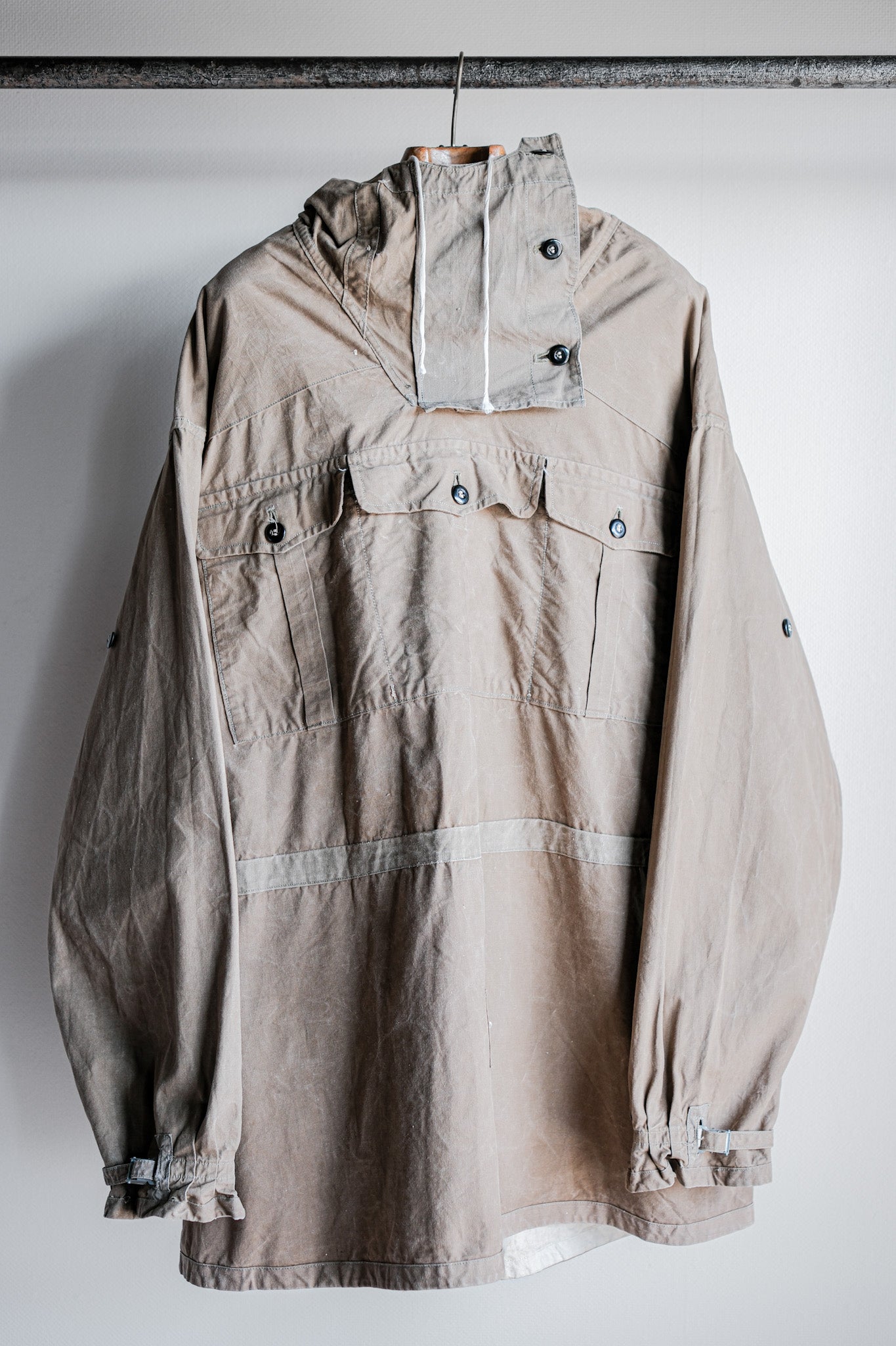 【~40's】WWⅡ German Army M42 Gebirgsjäger Reversible Windbluse Size.4 "1st Type" "Wehrmacht"