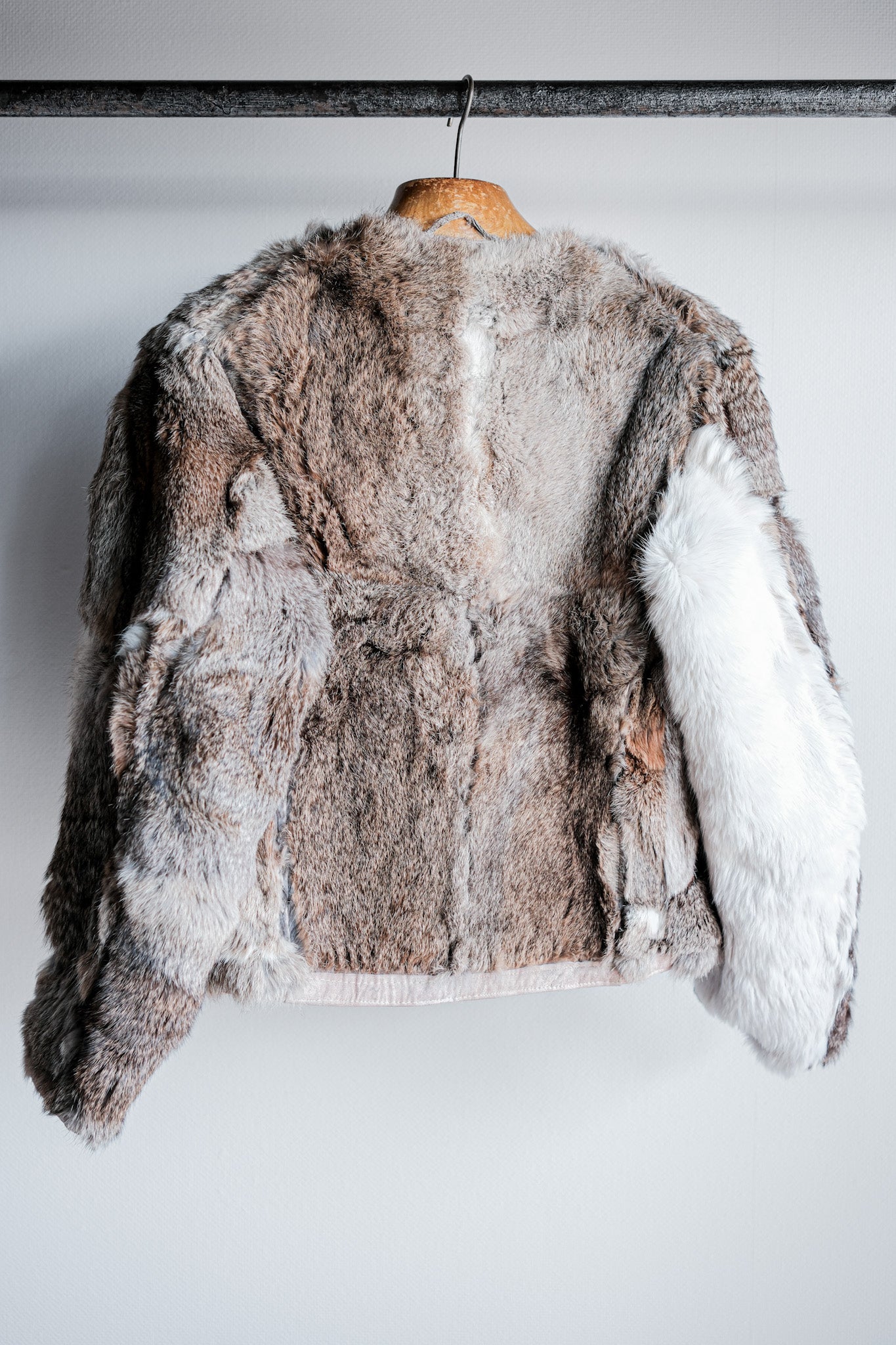 [~ 40 's] WW 's 독일군 토끼 모피 줄 이린 겨울 재킷 "ihrmacht"