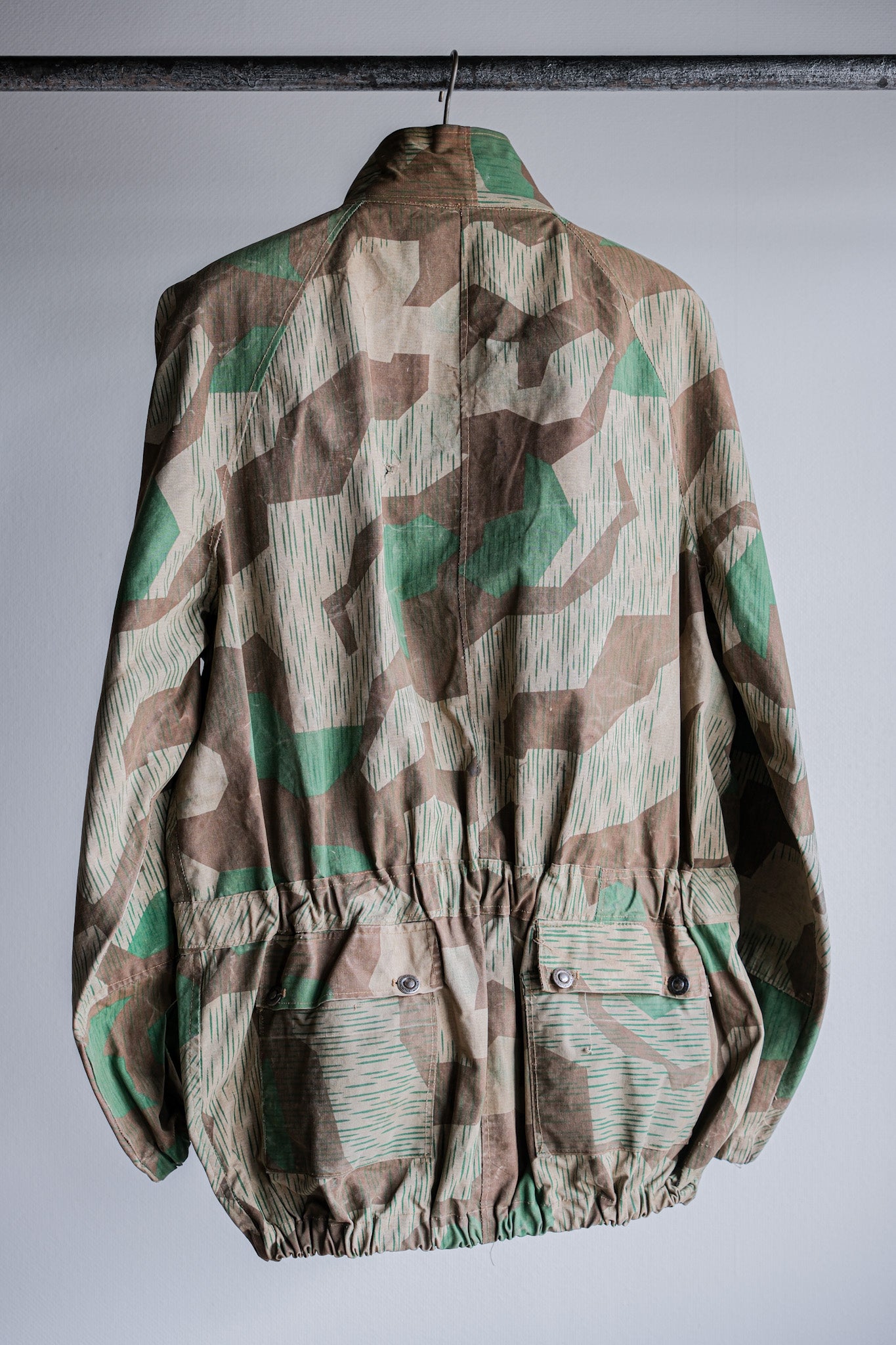 【~60's】German Vintage Splinter Camouflage Paratrooper Style Jacket