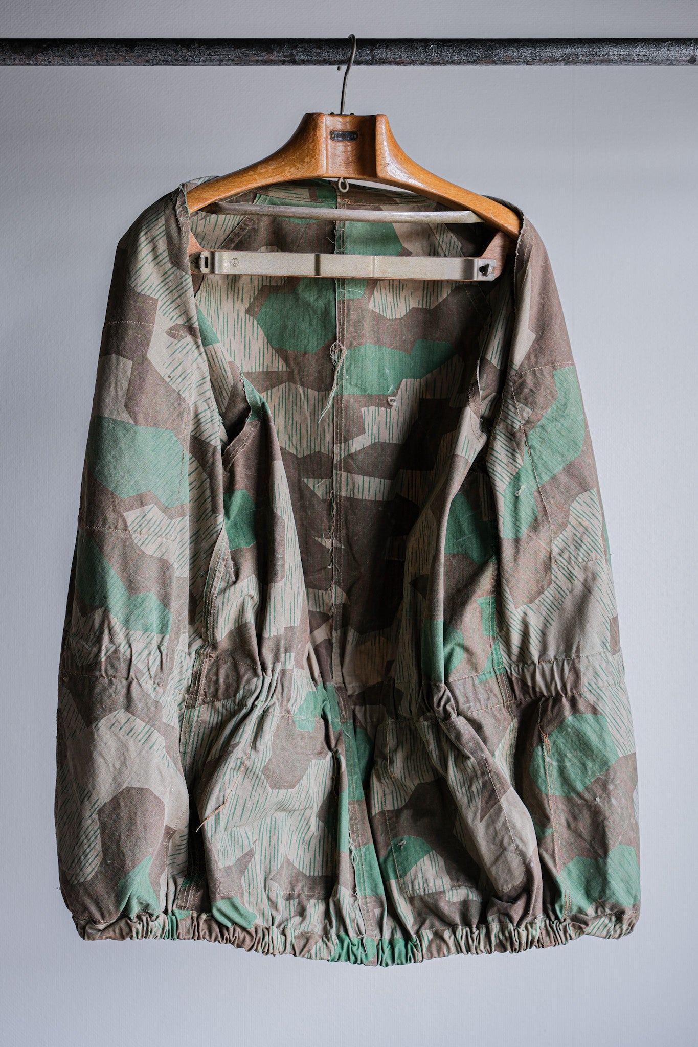 【~60's】German Vintage Splinter Camouflage Paratrooper Style Jacket