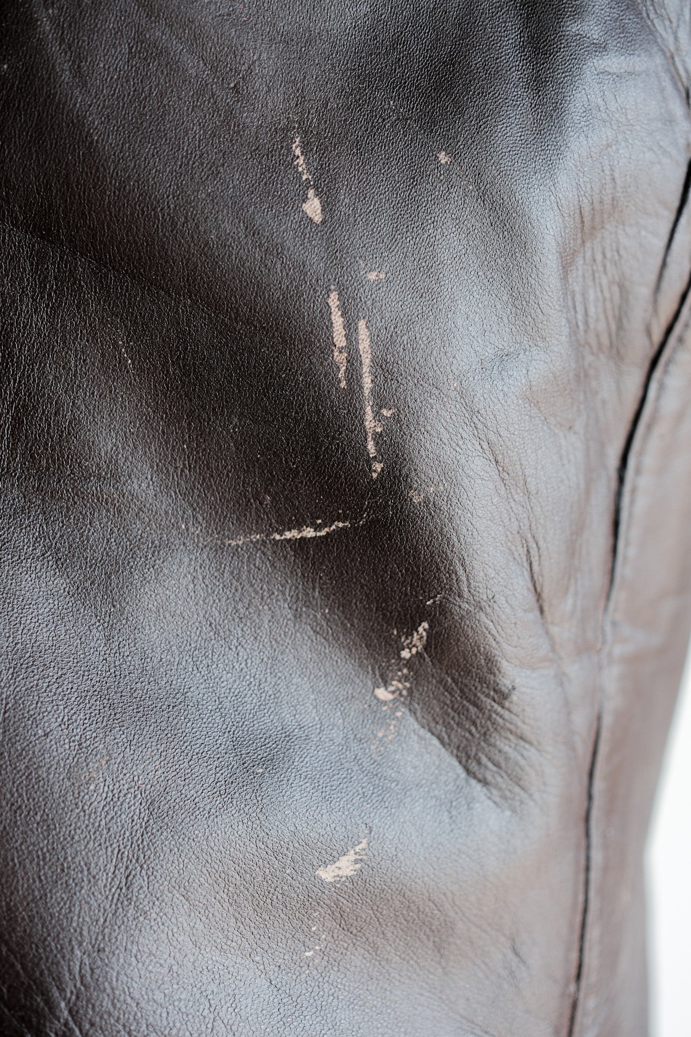 ［~40's］French Army Cavalier Leather Vest "Modified"