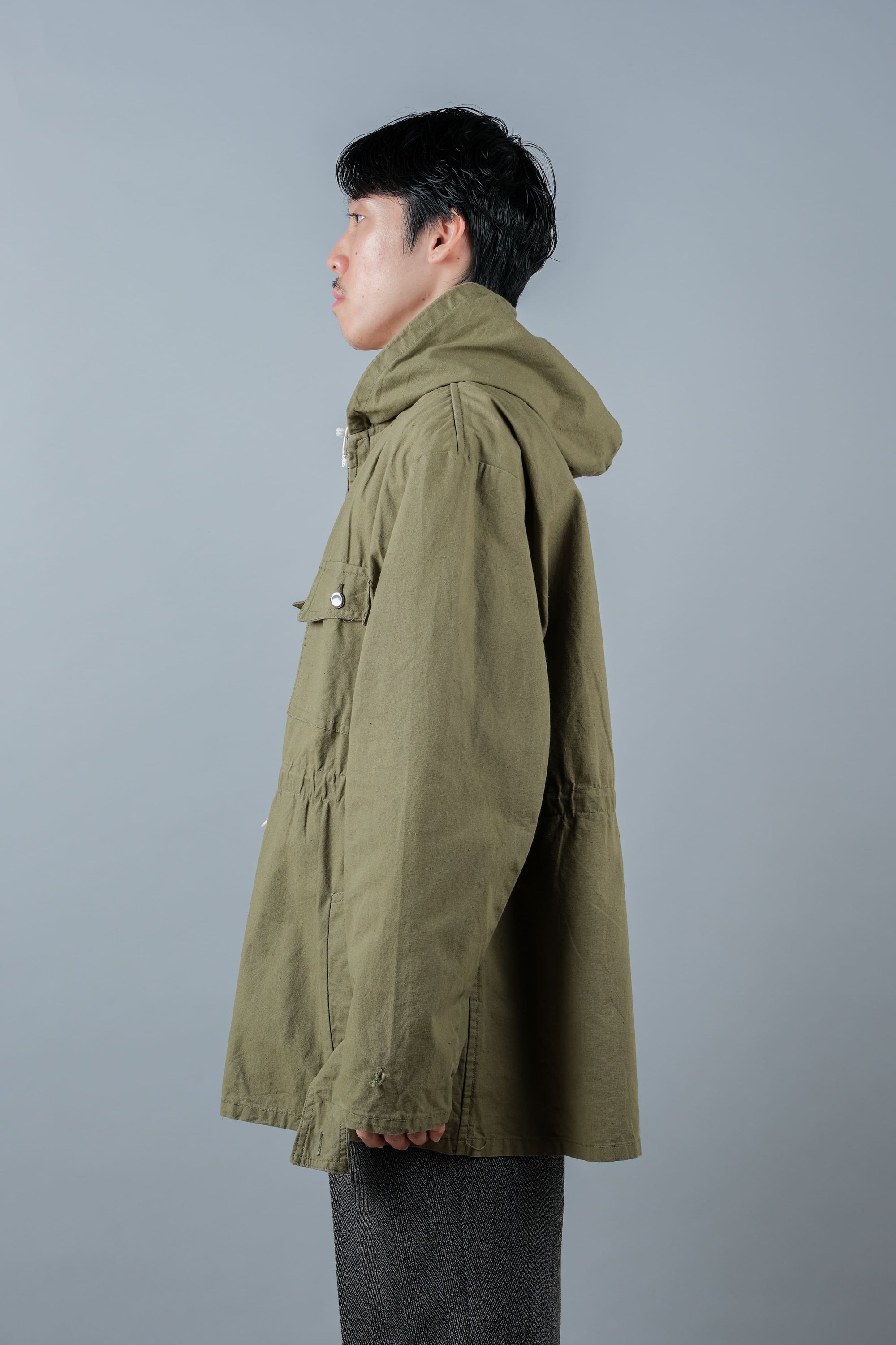 ［~70's］Europe Vintage Zip Up Hooded Jacket
