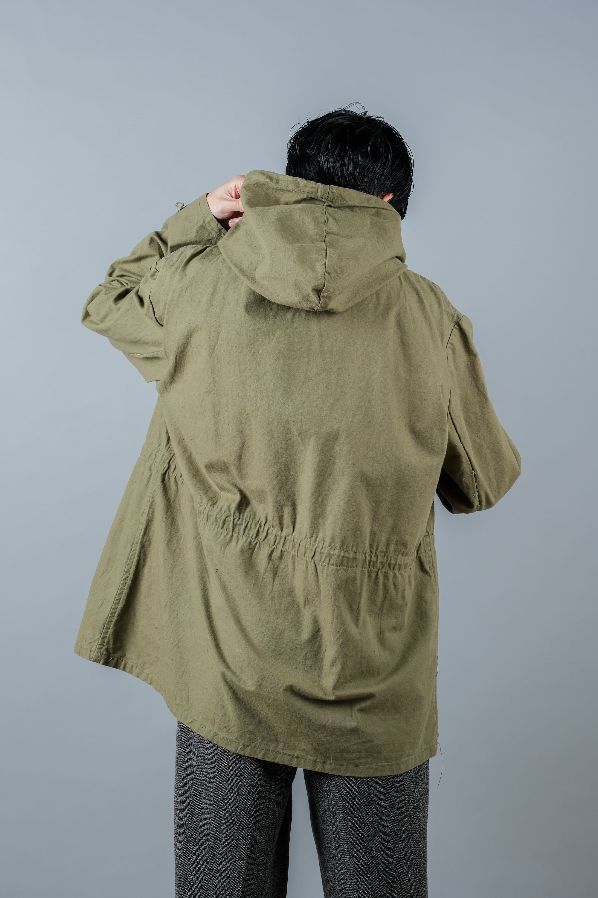 ［~70's］Europe Vintage Zip Up Hooded Jacket