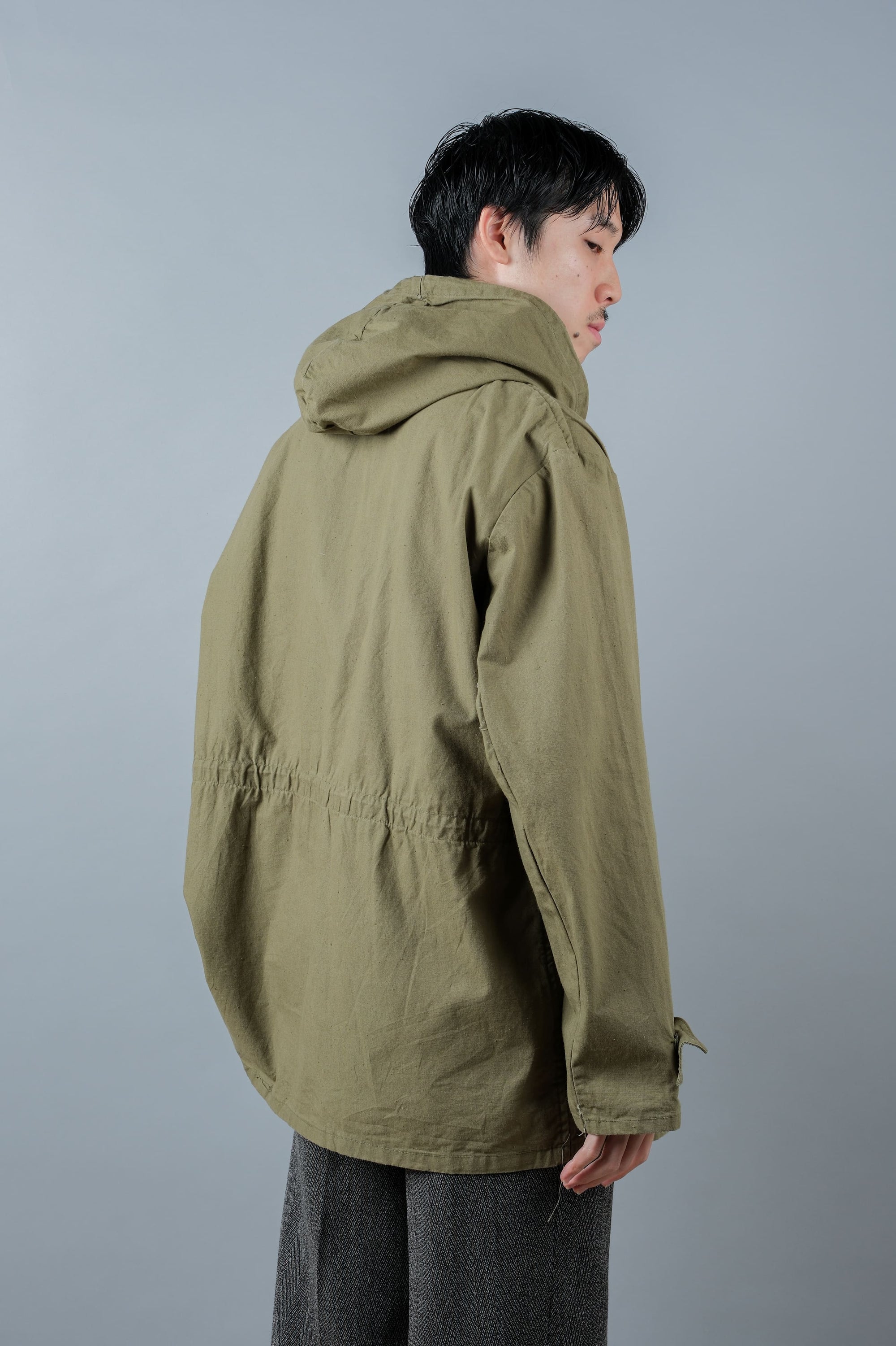 ［~70's］Europe Vintage Zip Up Hooded Jacket