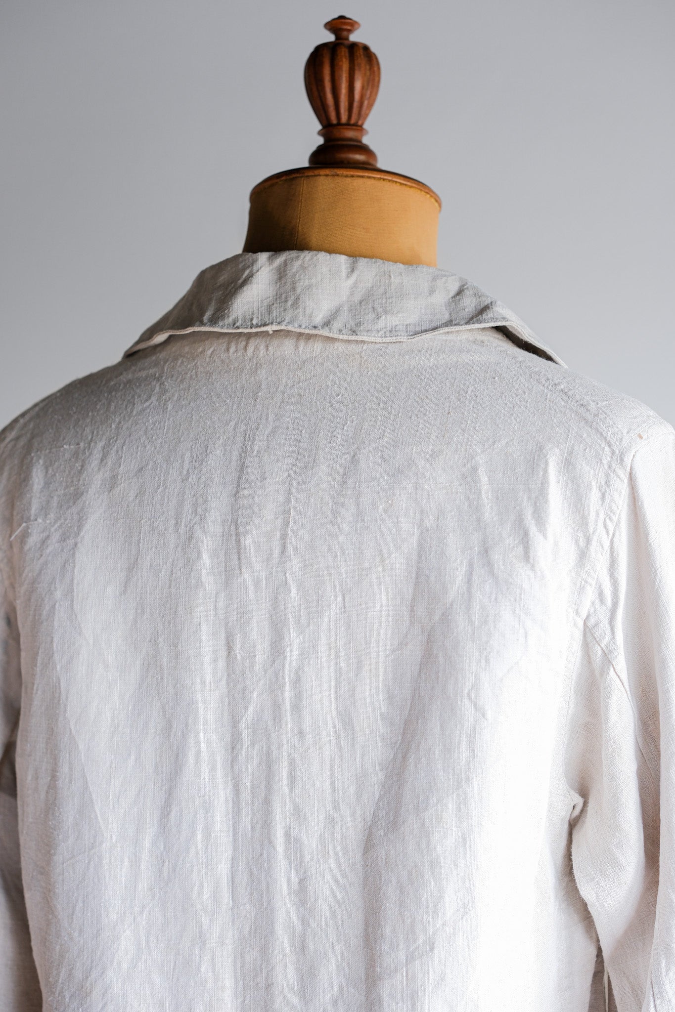 ［~30's］French Navy Linen Sailor Work Smock Size.B4 "Marine Nationale"