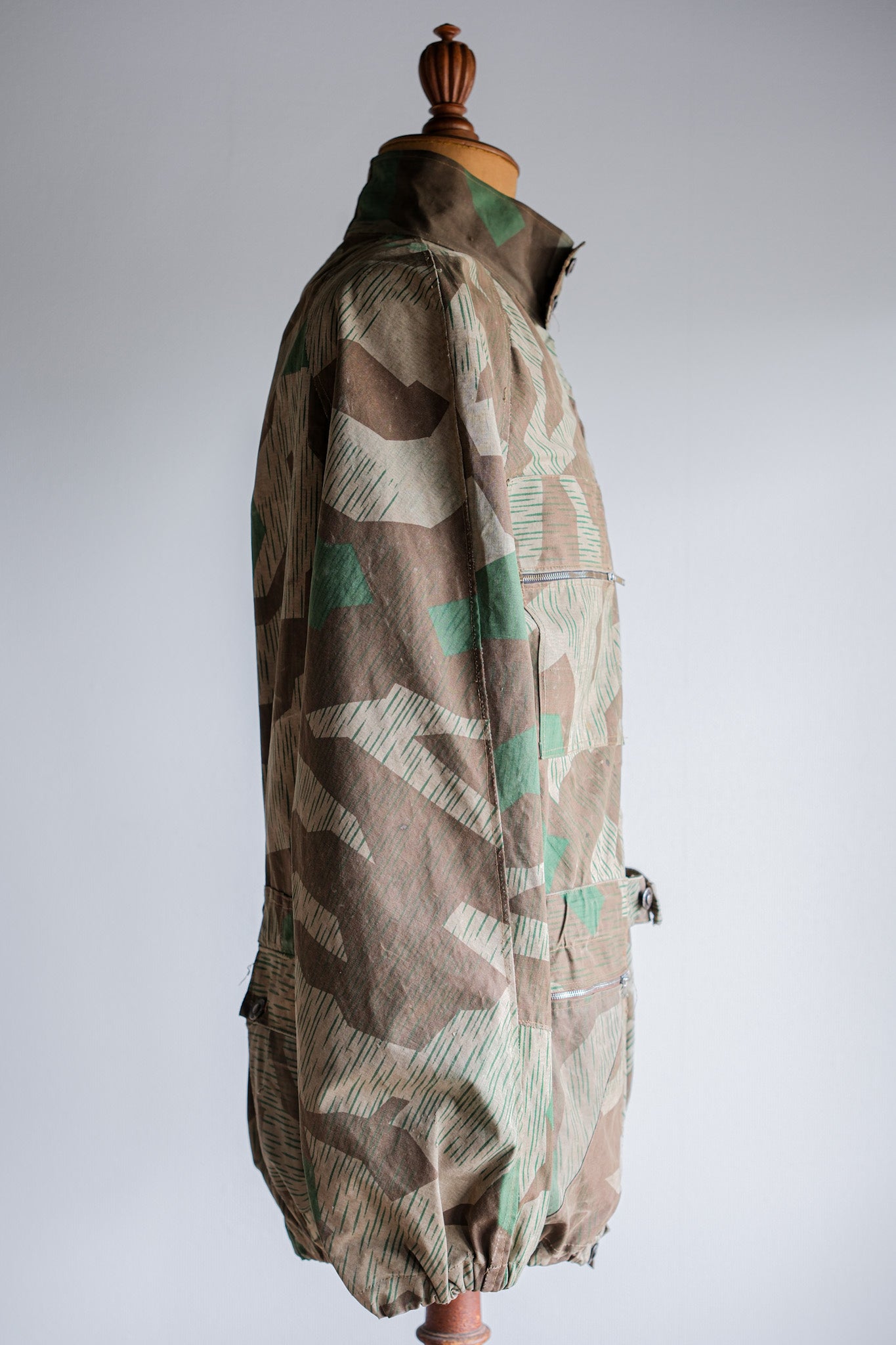 【~60's】German Vintage Splinter Camouflage Paratrooper Style Jacket