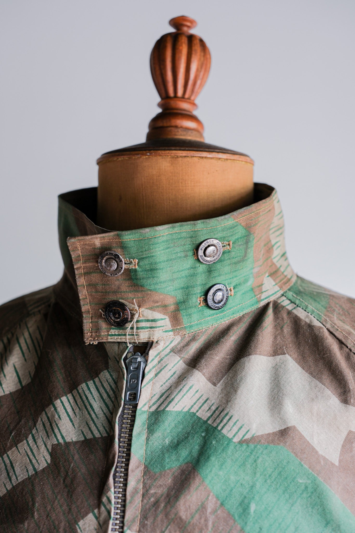 【~60's】German Vintage Splinter Camouflage Paratrooper Style Jacket