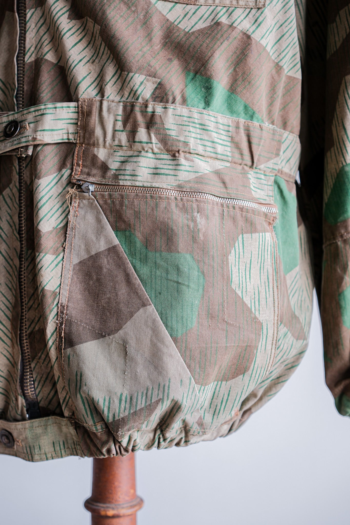 [~ 60's] German Vintage Splinter Camouflage Paratrooper Style Jacket