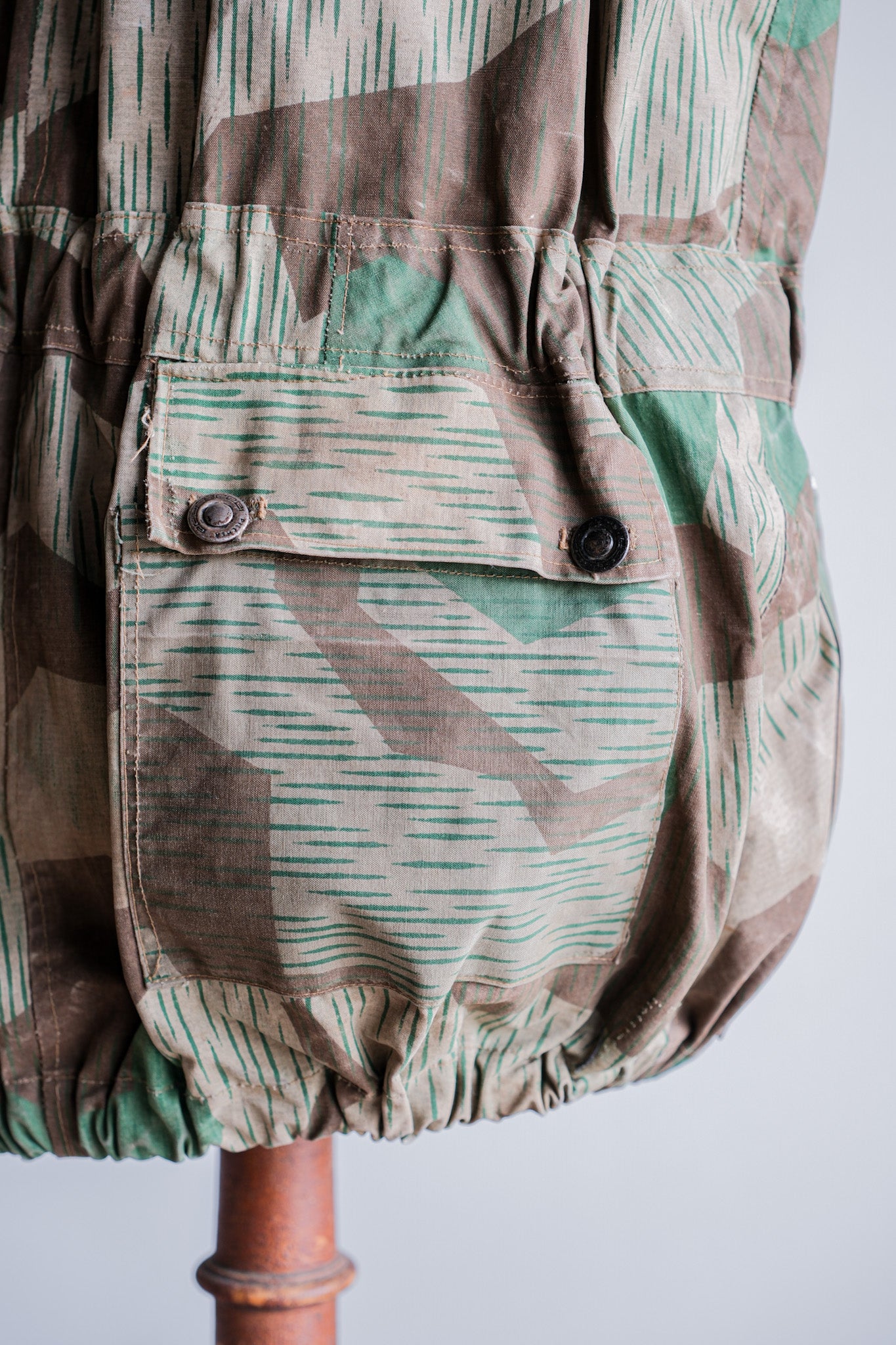 【~60's】German Vintage Splinter Camouflage Paratrooper Style Jacket