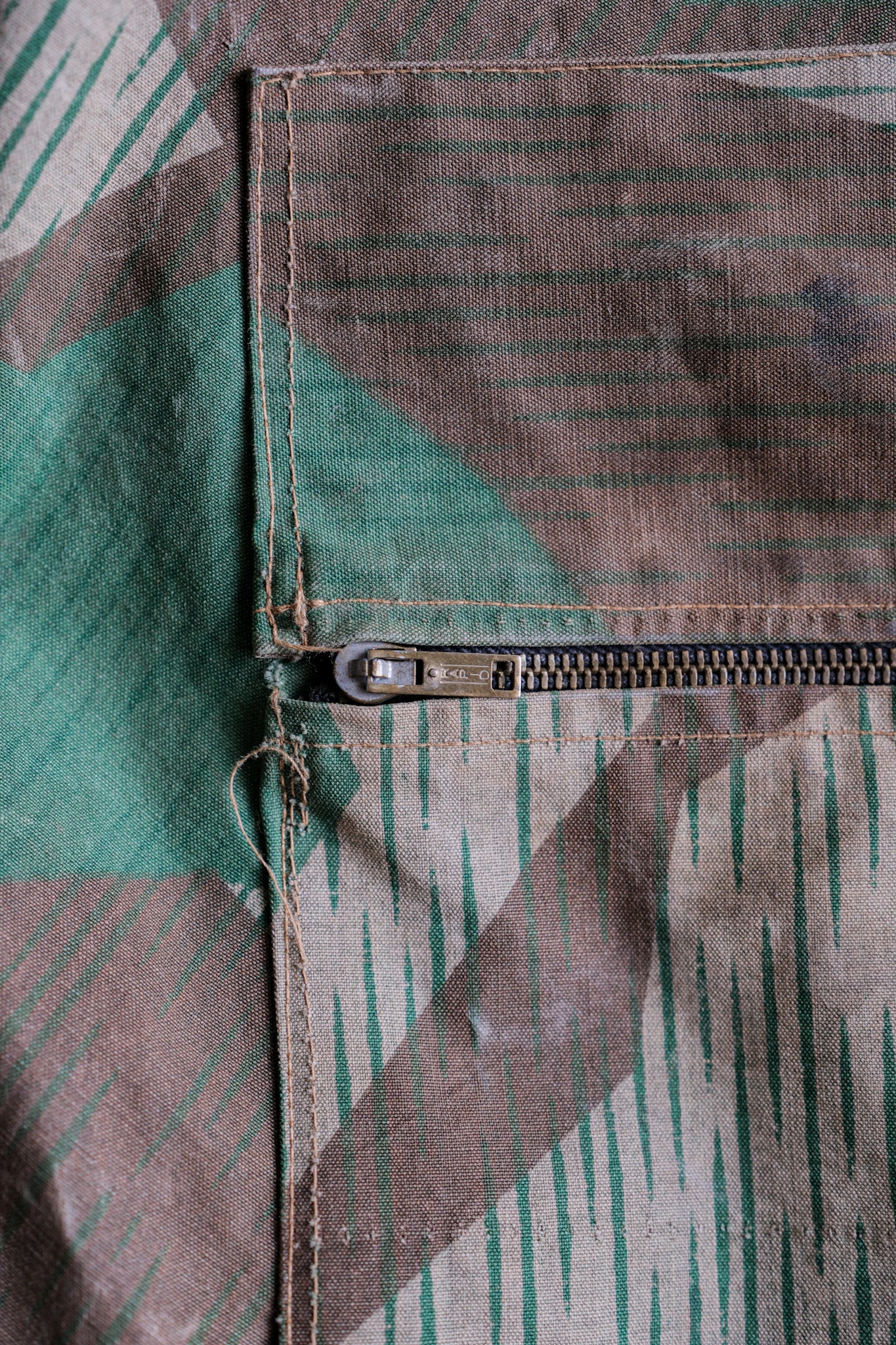 ［~60's］German Vintage Splinter Camouflage Paratrooper Style Jacket