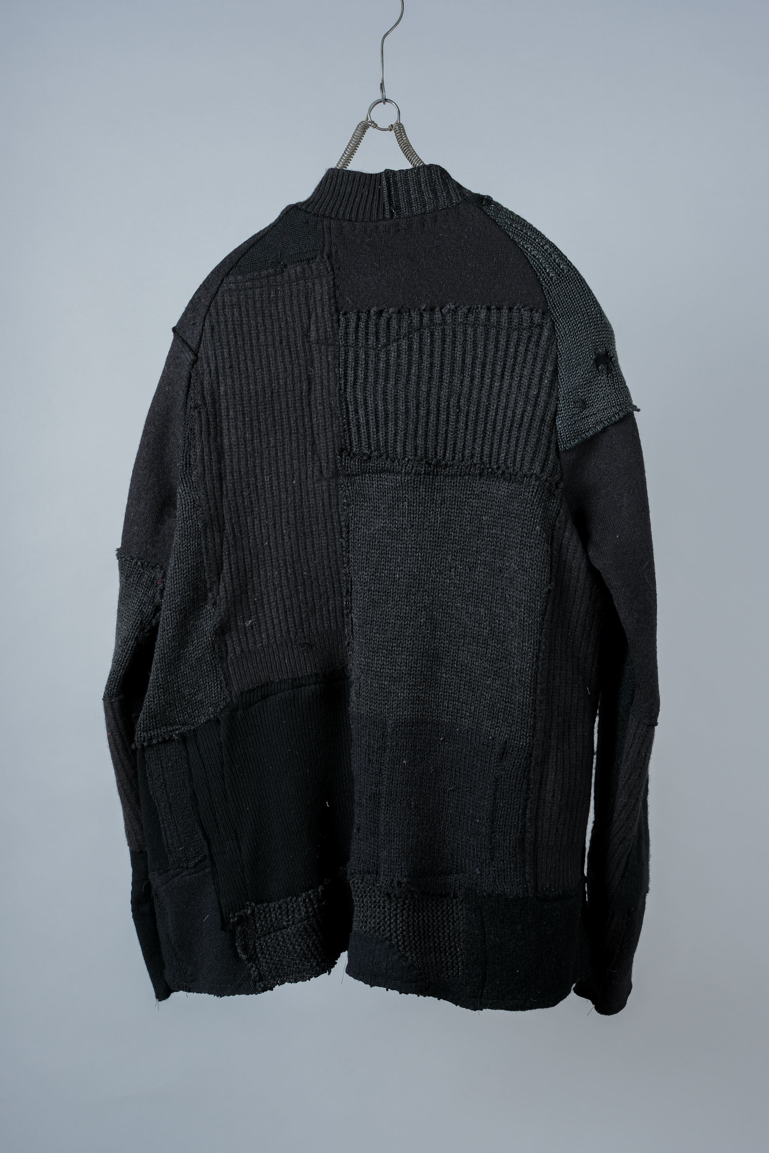 【PROPOSITION】German & French Wool Fabric Double Breasted Knit Jacket