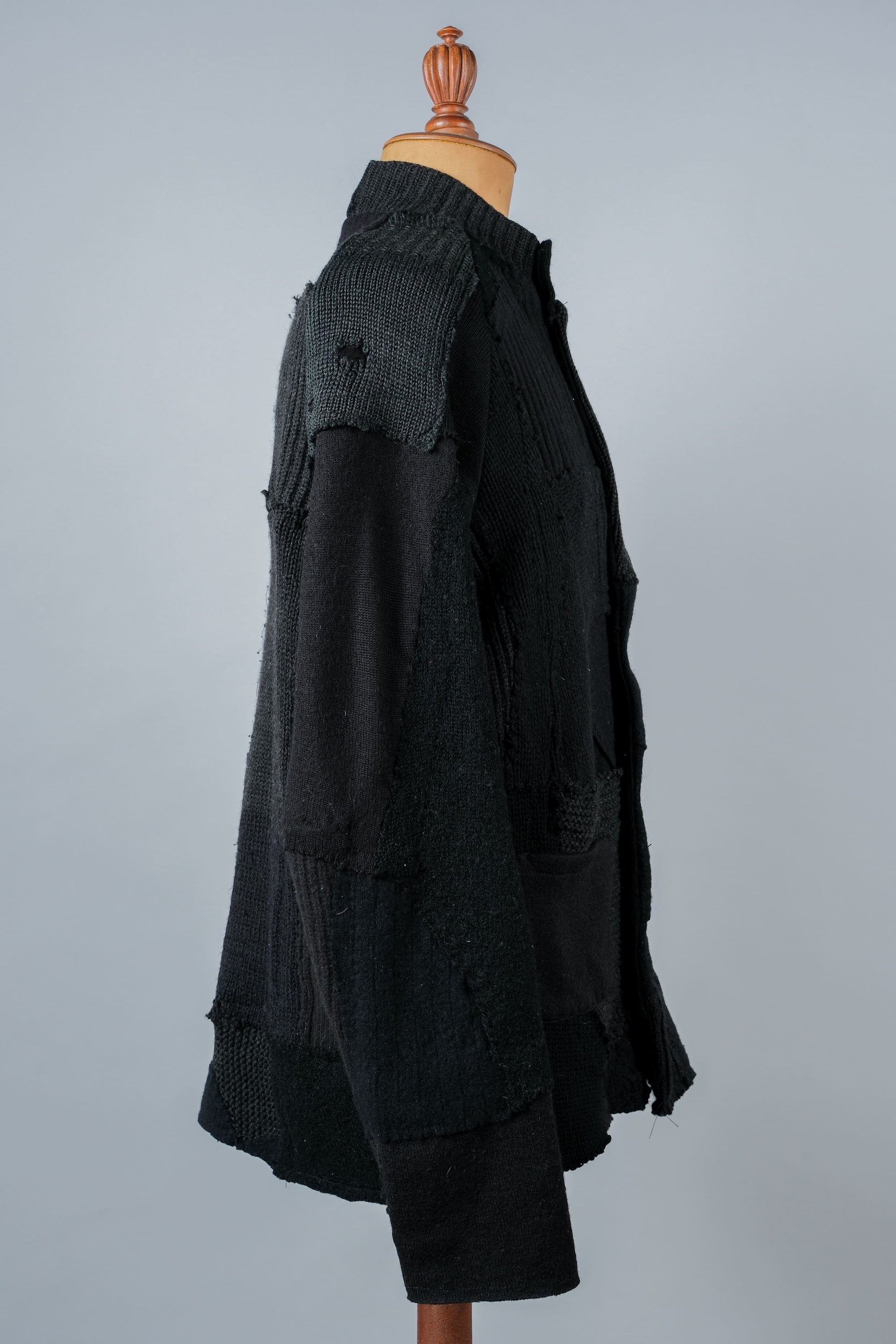 ［PROPOSITION］German & French Wool Fabric Double Breasted Knit Jacket