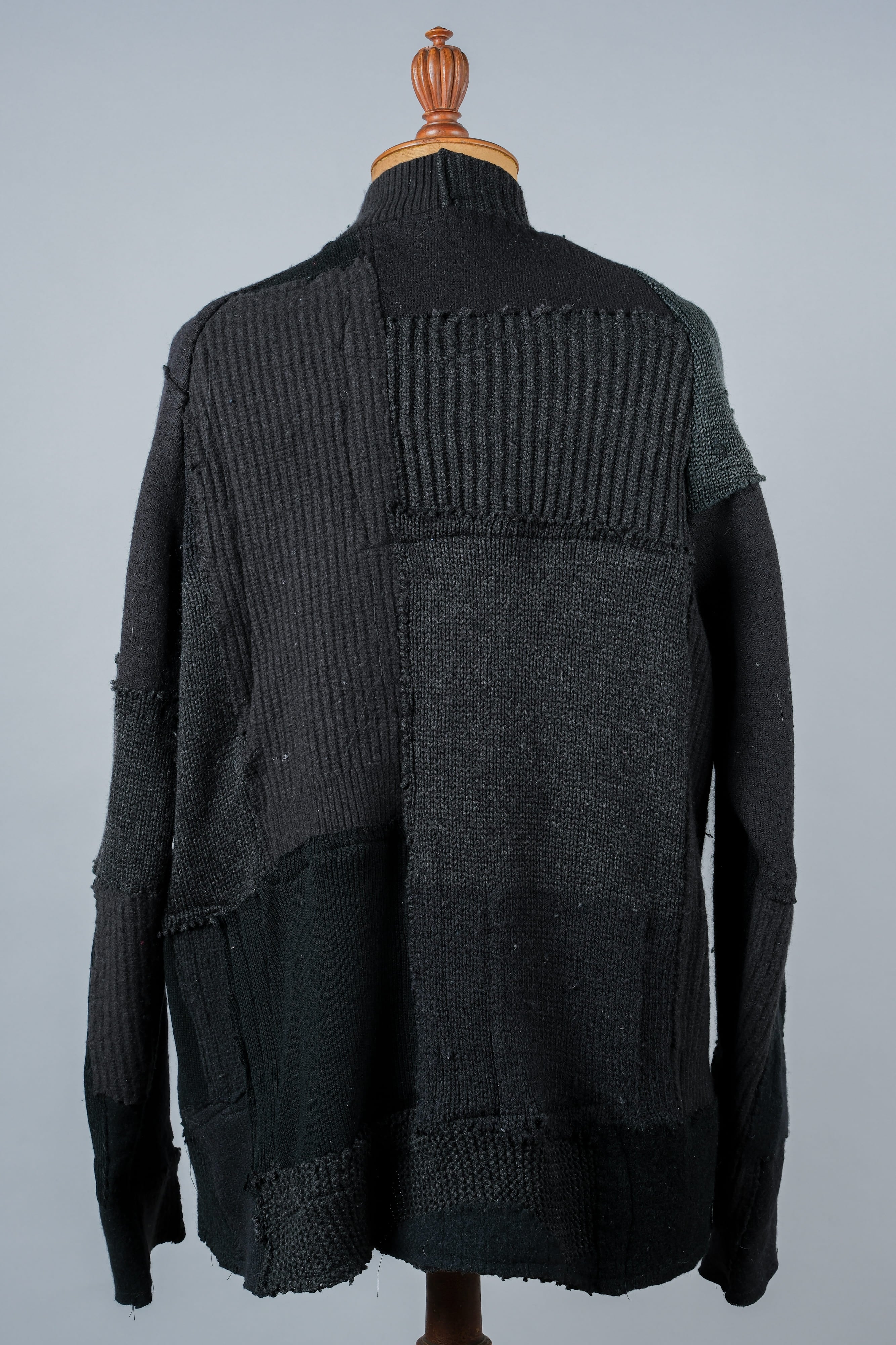 【PROPOSITION】German & French Wool Fabric Double Breasted Knit Jacket