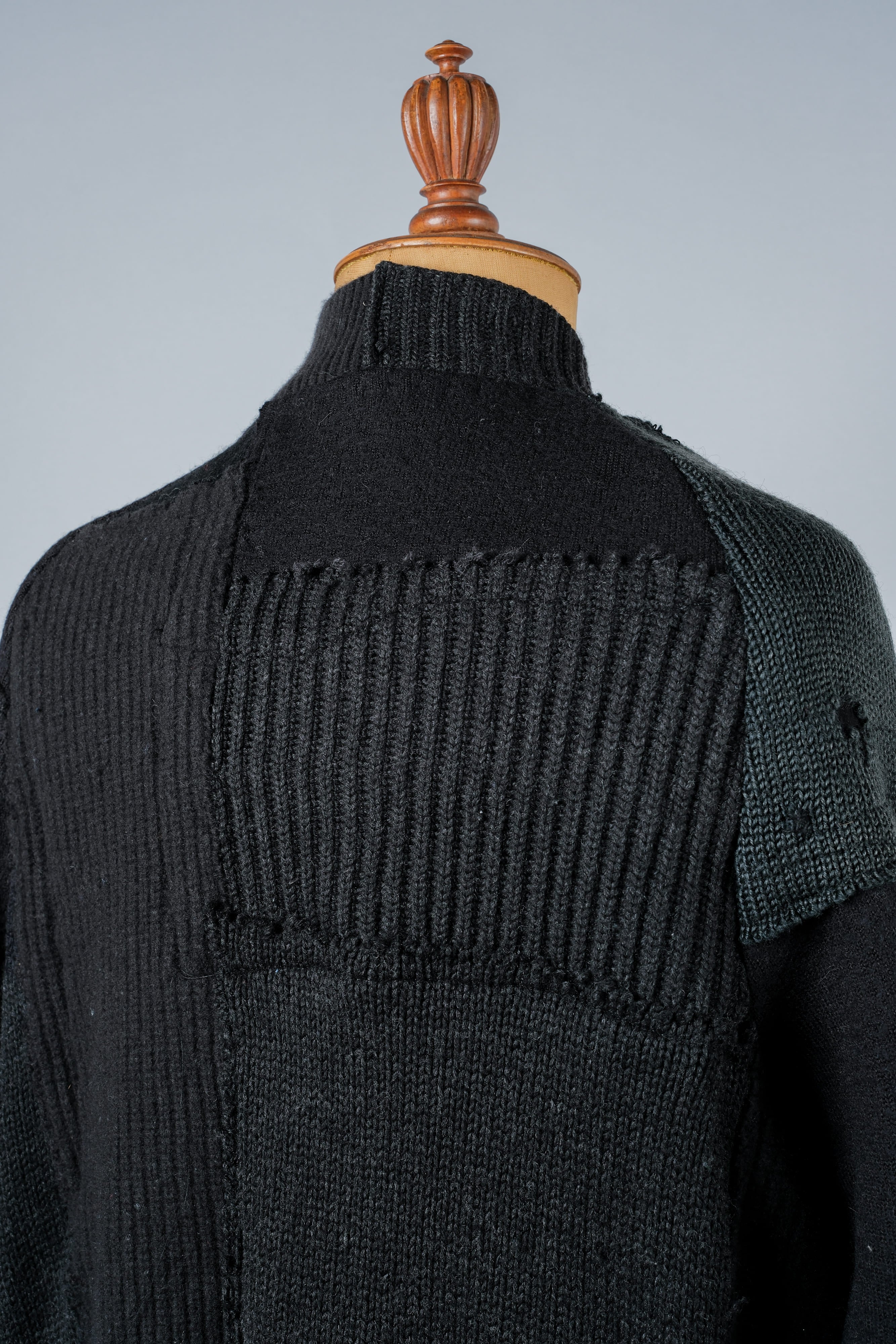 【PROPOSITION】German & French Wool Fabric Double Breasted Knit Jacket