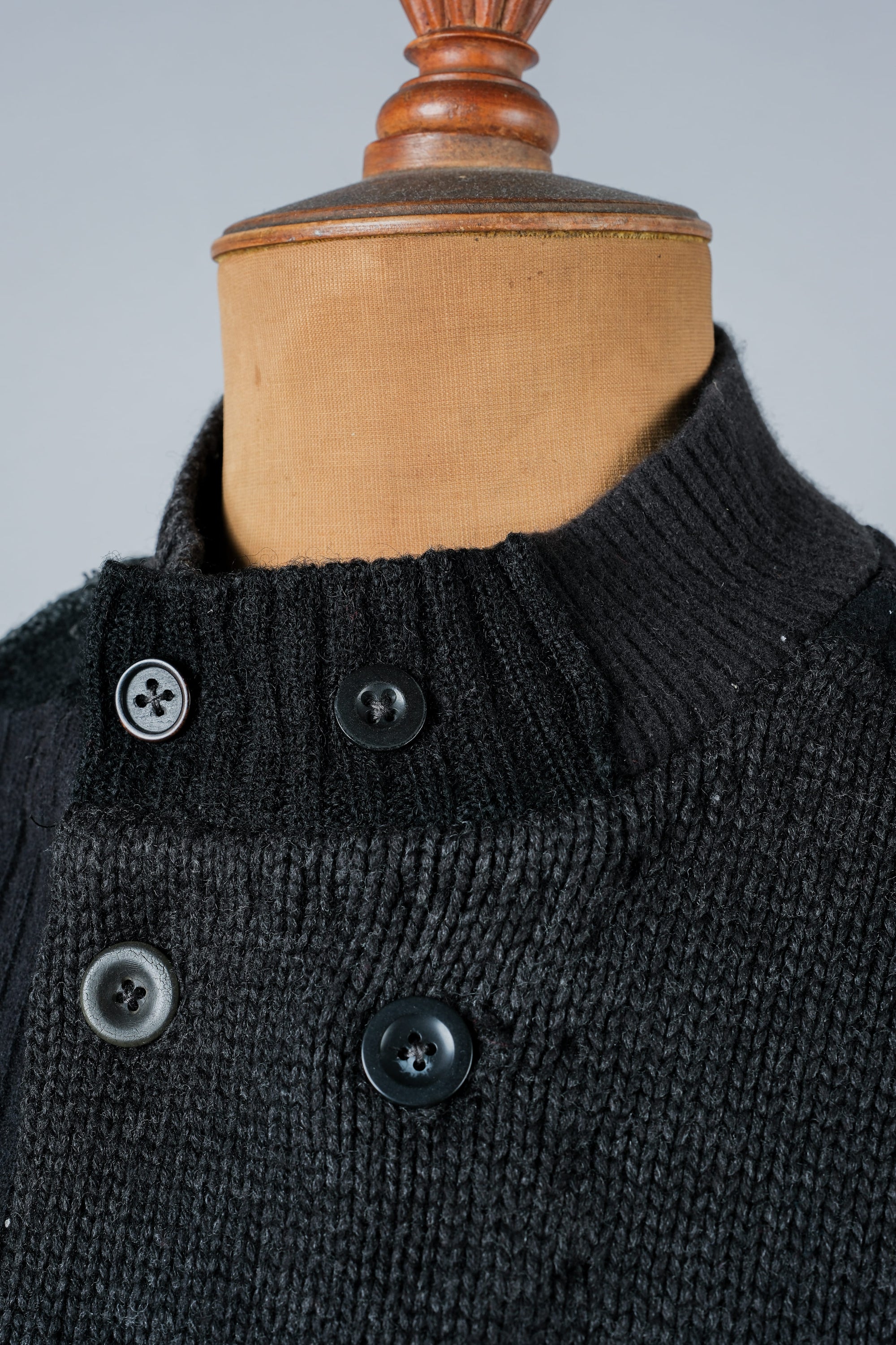 ［PROPOSITION］German & French Wool Fabric Double Breasted Knit Jacket