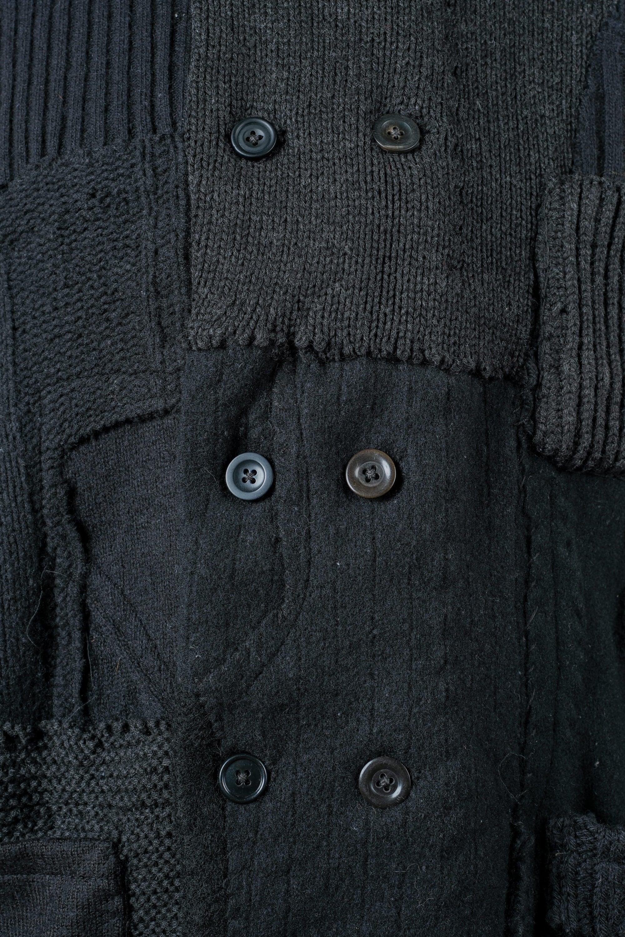 ［PROPOSITION］German & French Wool Fabric Double Breasted Knit Jacket