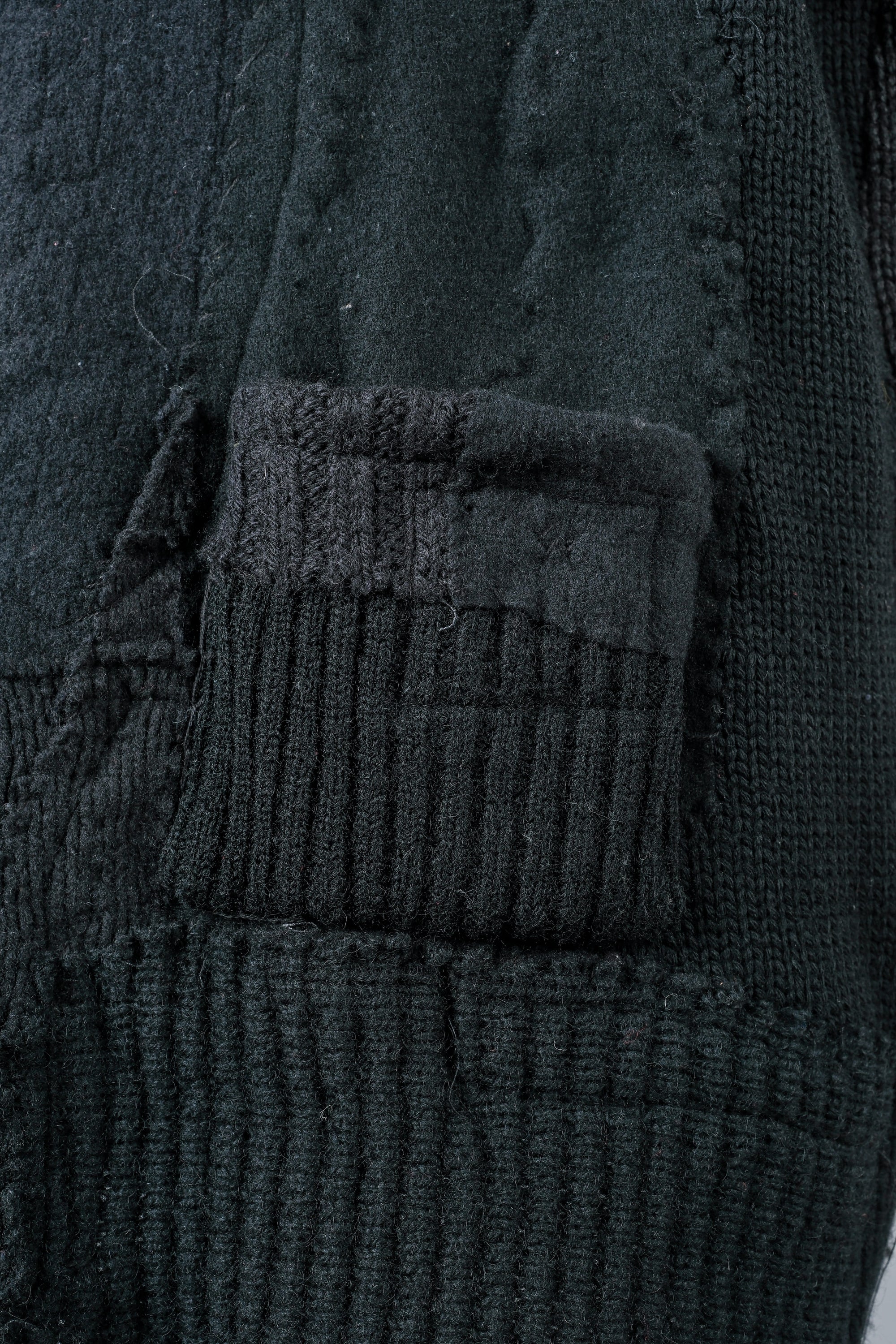 ［PROPOSITION］German & French Wool Fabric Double Breasted Knit Jacket