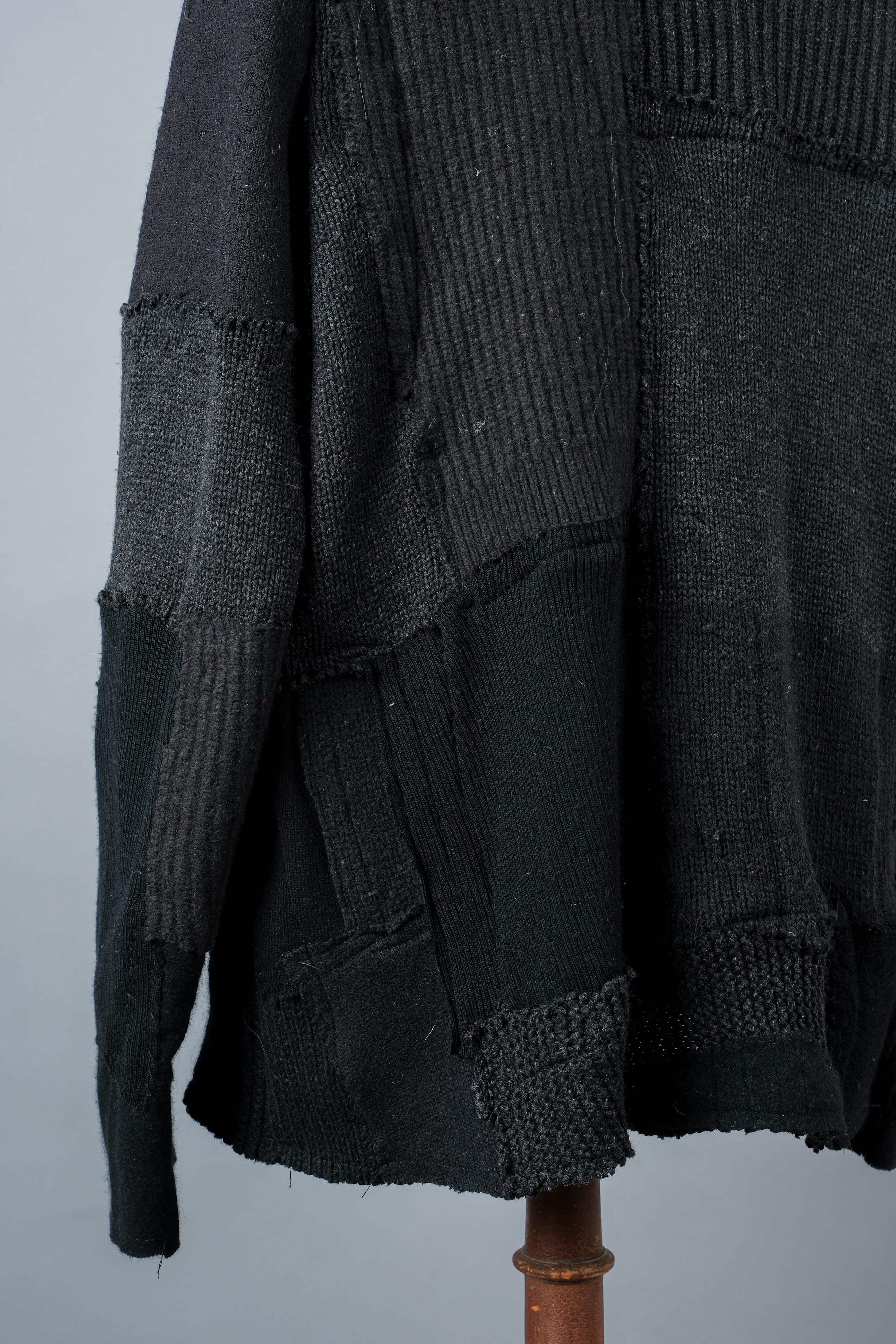 【PROPOSITION】German & French Wool Fabric Double Breasted Knit Jacket