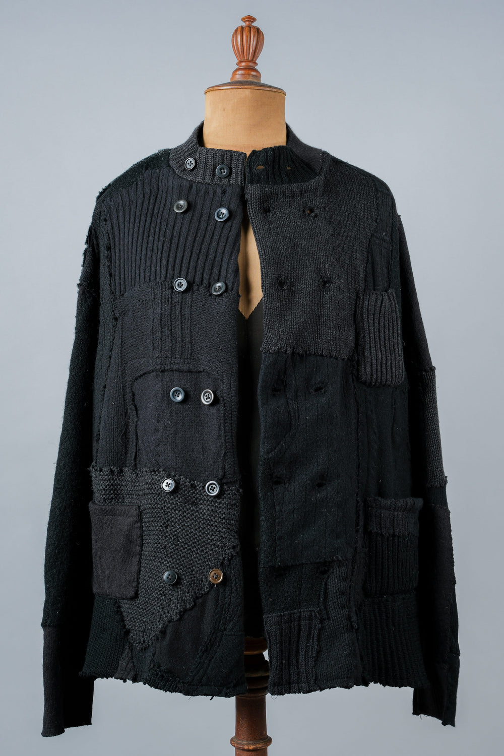 ［PROPOSITION］German & French Wool Fabric Double Breasted Knit Jacket
