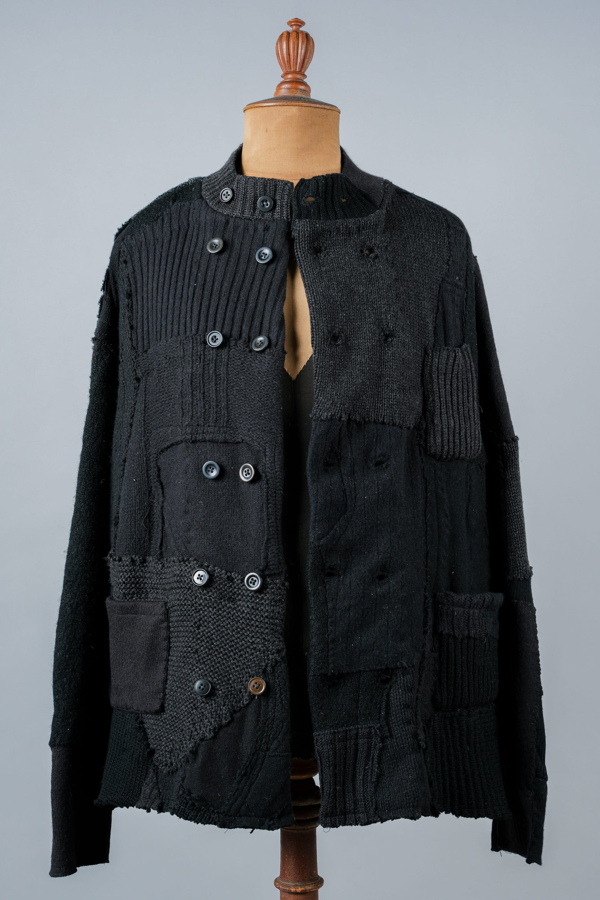 ［PROPOSITION］German & French Wool Fabric Double Breasted Knit Jacket