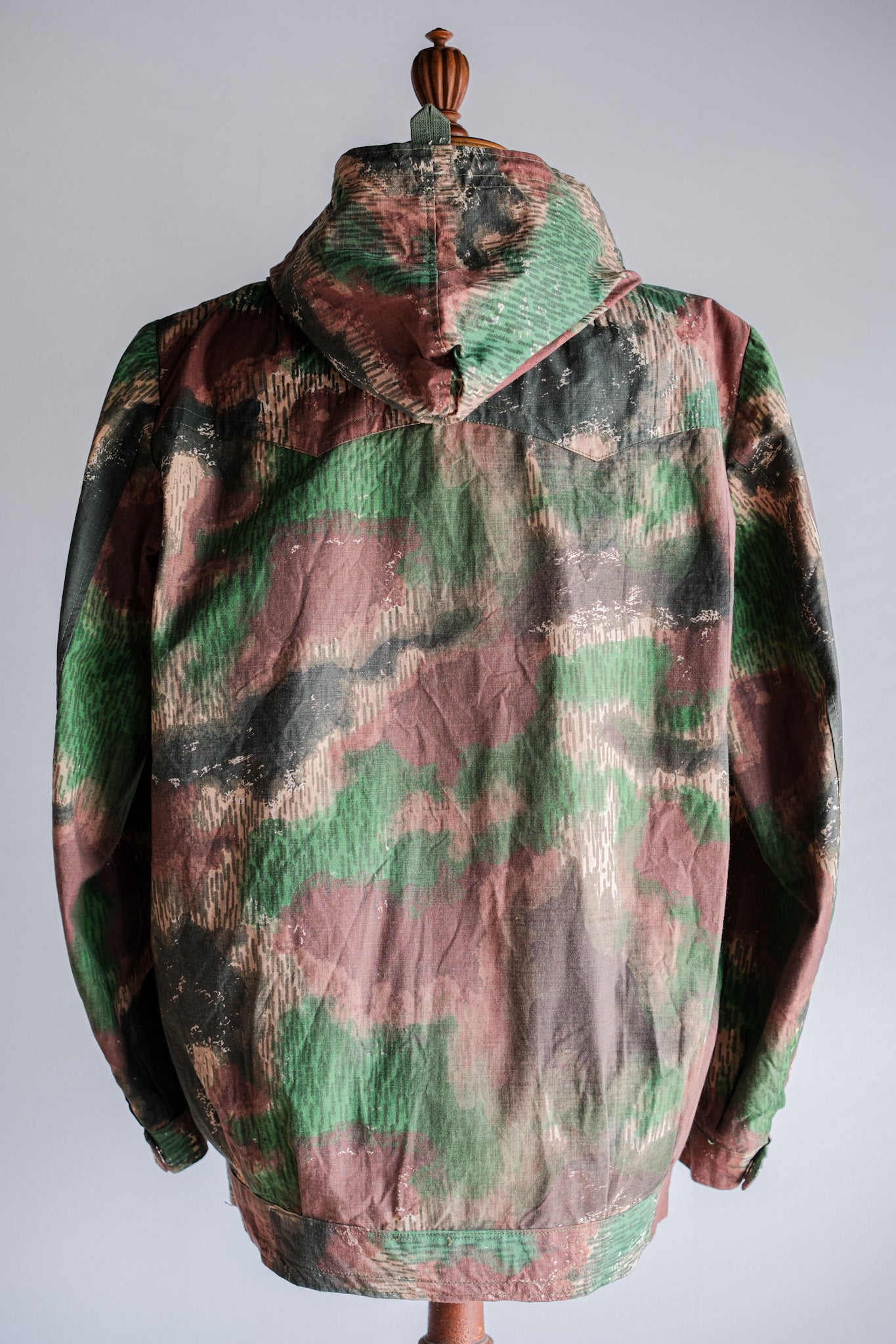 ［~60's］Czechoslovakian Army Sumpfmuster Pattern Camouflage Jacket With Hood "Localmade"