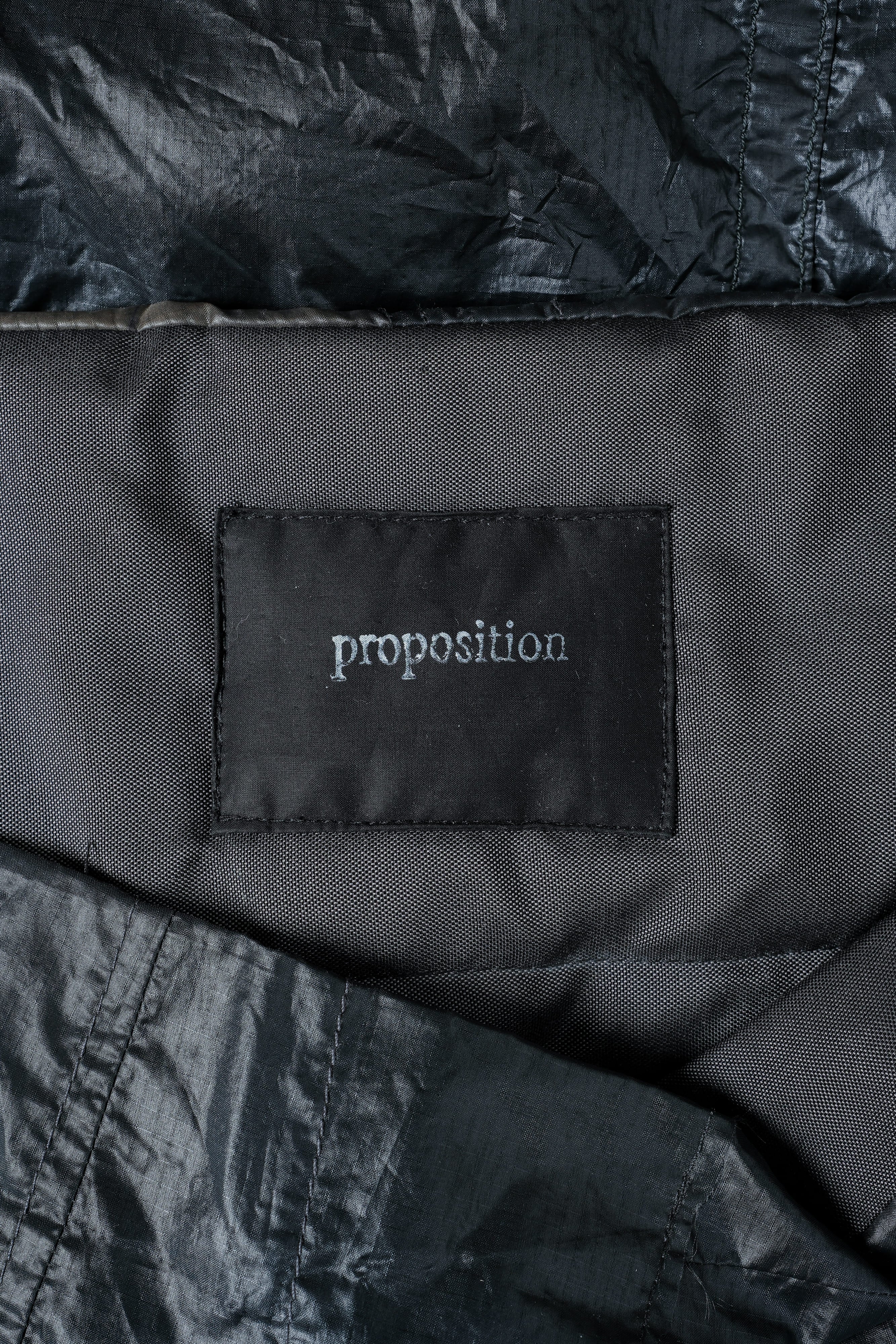 【PROPOSITION】British Parachute Overdyed Fabric Shoulder Bag