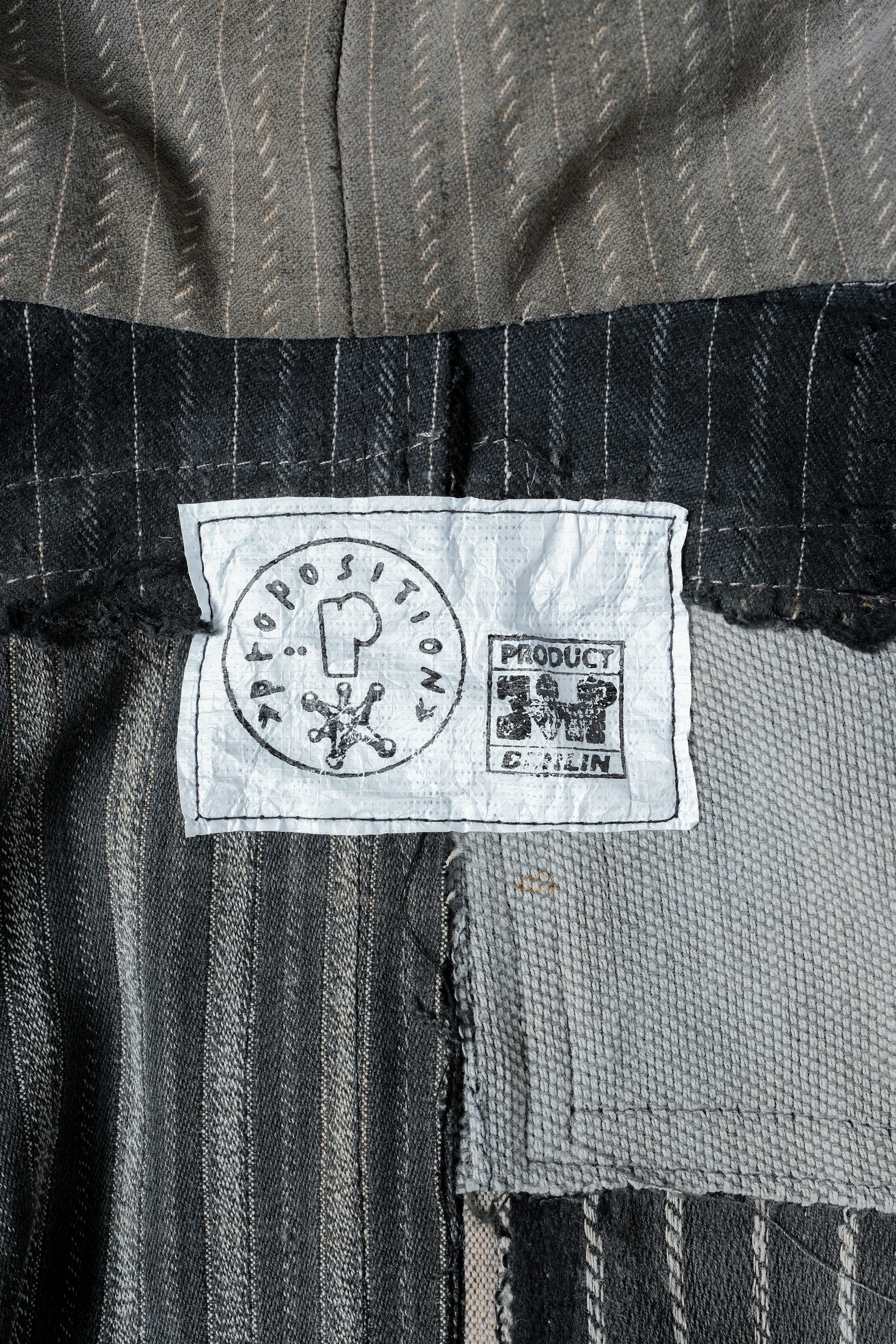 【PROPOSITION】French Work Pants Fabric Cotton Work Jacket