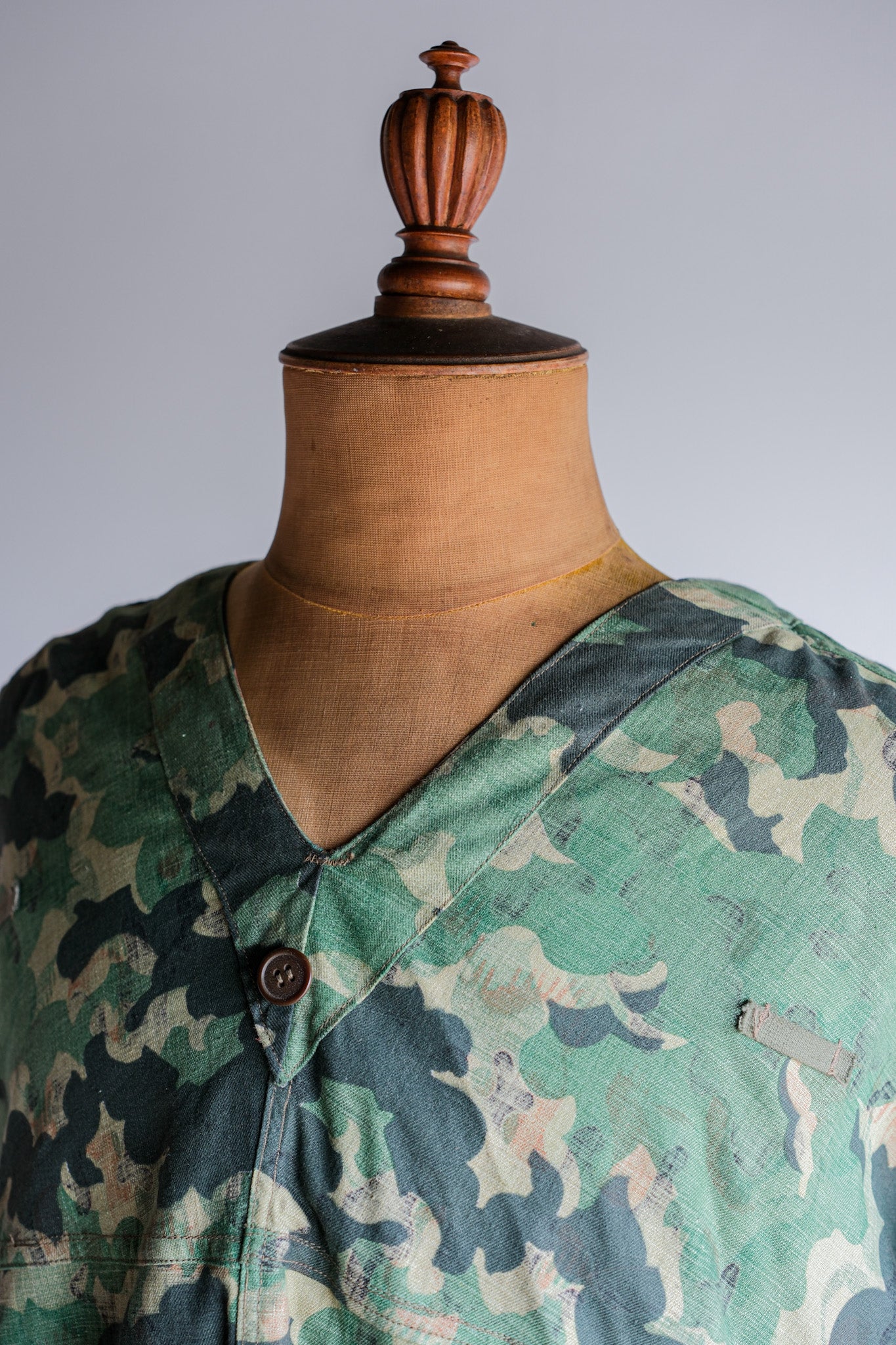 ［~50's］Czechoslovakian Army Dubaky Camouflage Reversible Smock "Dead Stock"