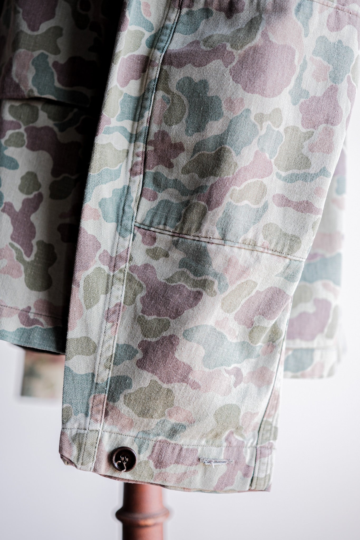 ［~50's］Dutch Army Frogskin Camouflage Field Jacket Size.52