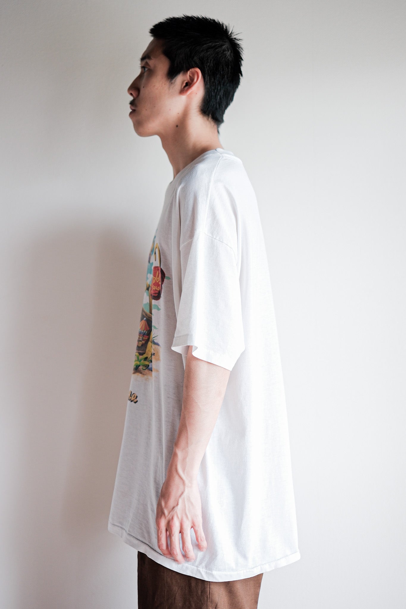 【~90's】Vintage Movie Print T-shirt Size.XL "The Flintstones" "Made in U.S.A."